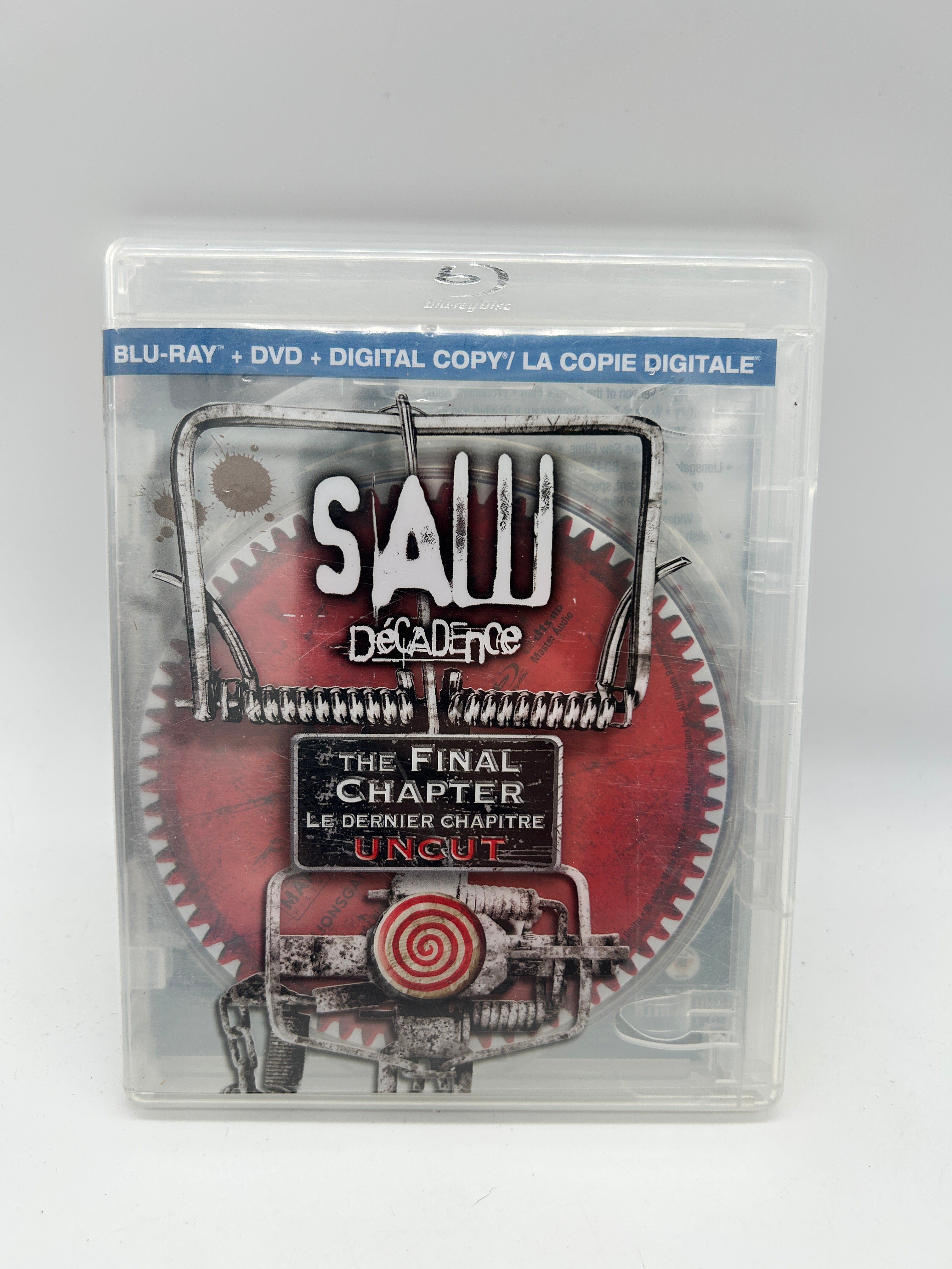 BLU-RAY/DVD FILM DECADANCE THE FINAL CHAPTER [SAW THE FINAL CAPTER