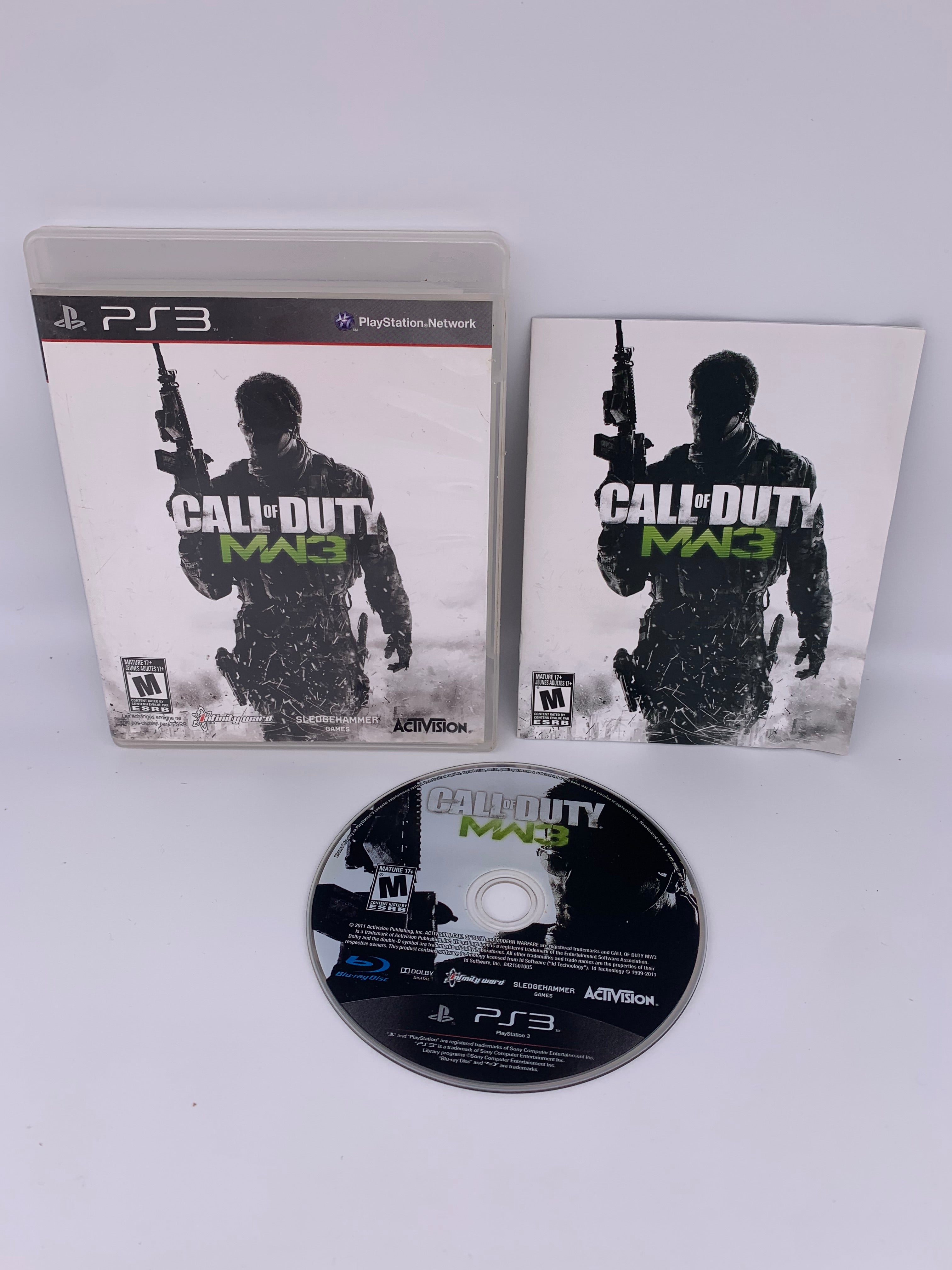 SONY PLAYSTATiON 3 [PS3] | CALL OF DUTY MODERN WARFARE 3 MW3 –  PiXEL-RETRO.COM