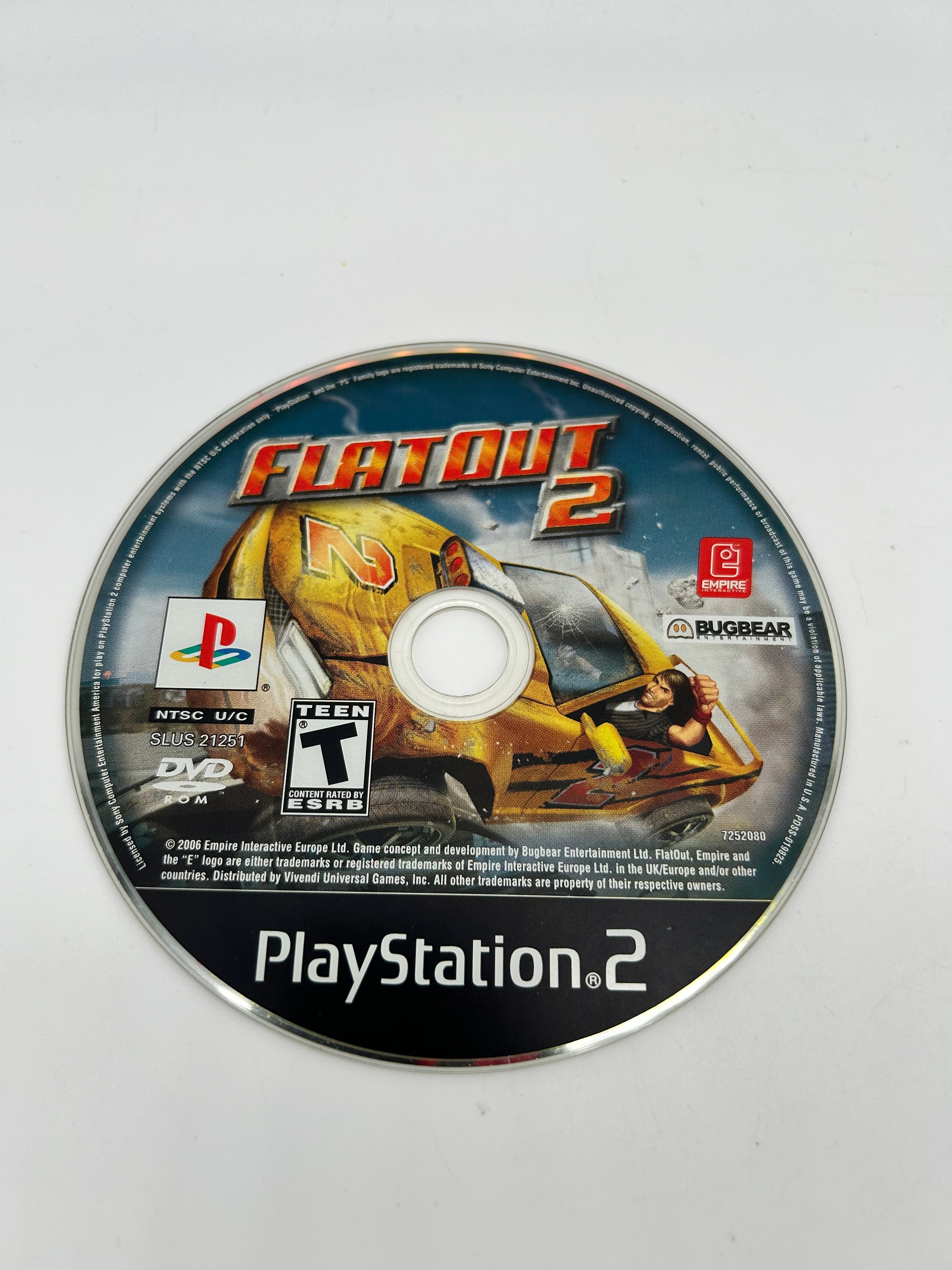 SONY PLAYSTATiON 2 [PS2] | FLATOUT 2 – PiXEL-RETRO.COM