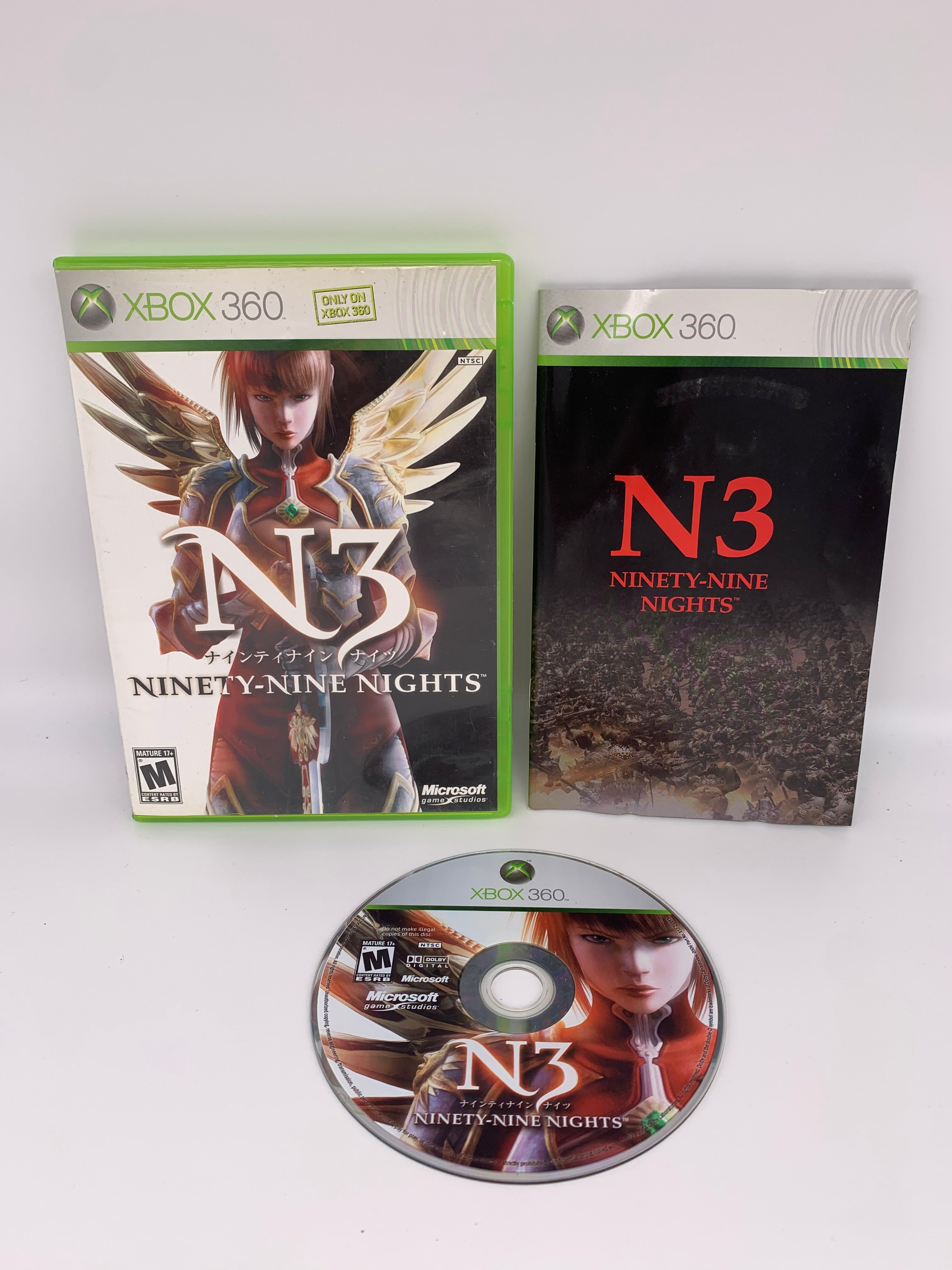 Jeu Xbox 360 - Ninety-Nine Nights (N3) - Avec Notice - Bon état - PEGI 12