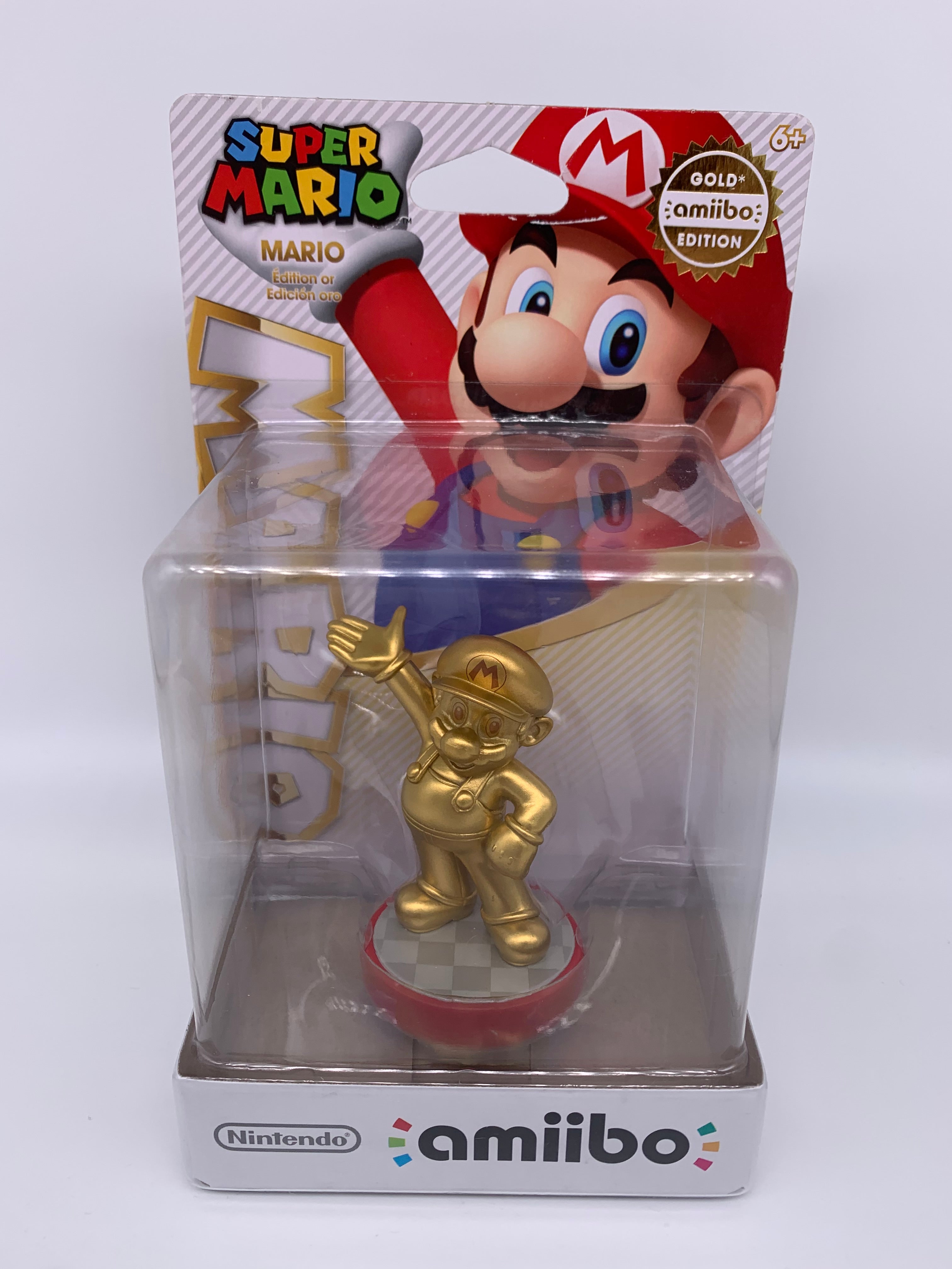 Nintendo Mario Gold Edition store Super Mario amiibo Figure