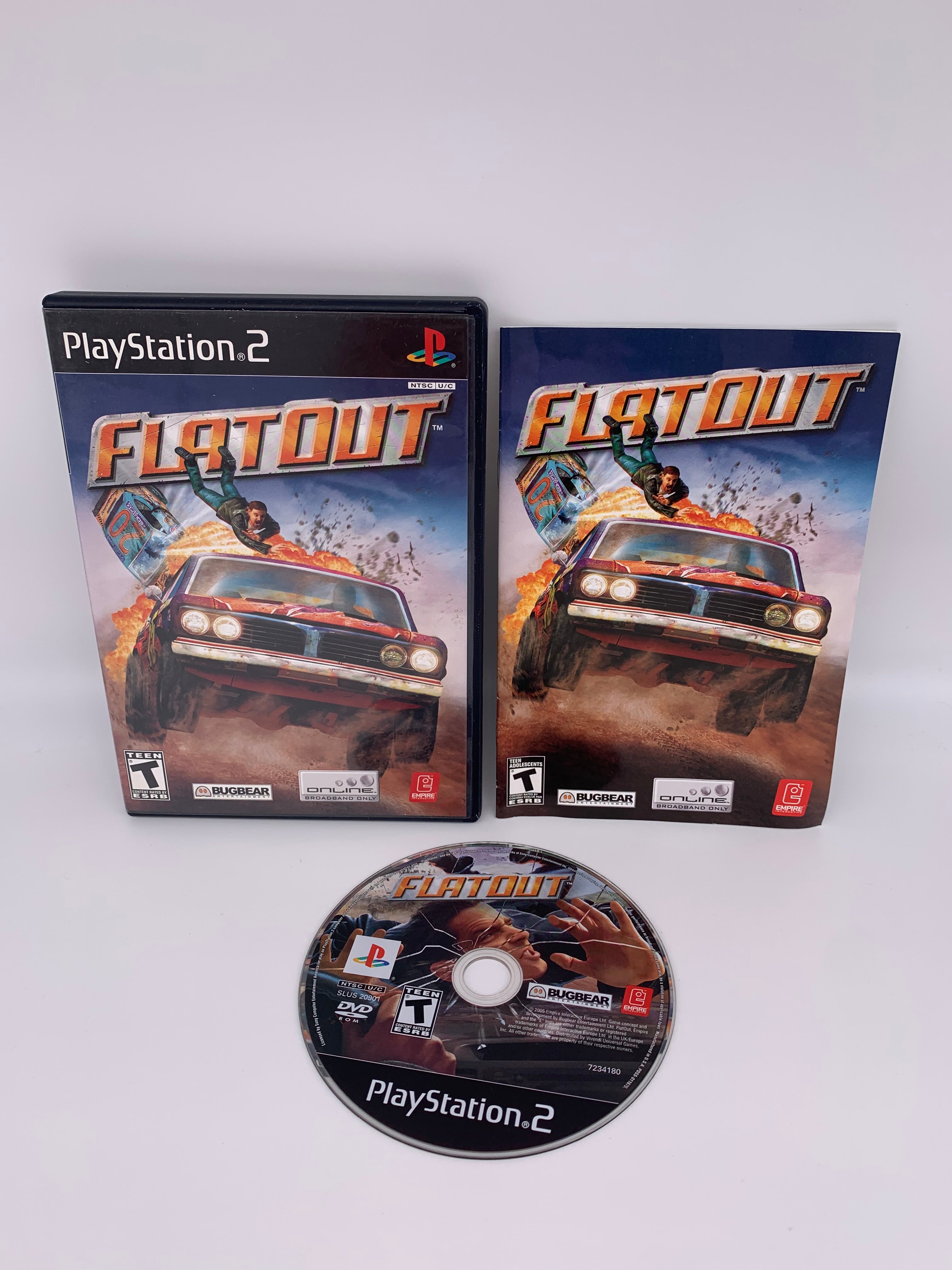 SONY PLAYSTATiON 2 [PS2] | FLATOUT – PiXEL-RETRO.COM