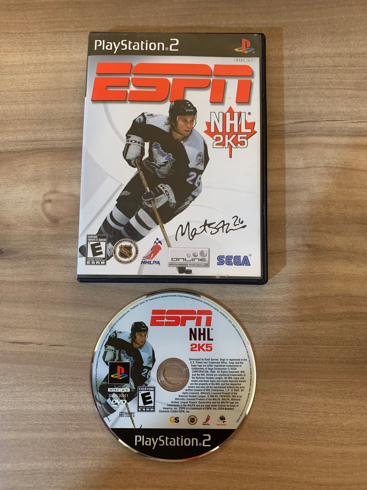 PiXEL-RETRO.COM : SONY PLAYSTATION 2 (PS2) COMPLET CIB BOX MANUAL GAME NTSC ESPN NHL 2K5