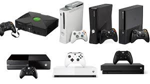 Collection console de jeux video du fabricant Microsoft Xbox