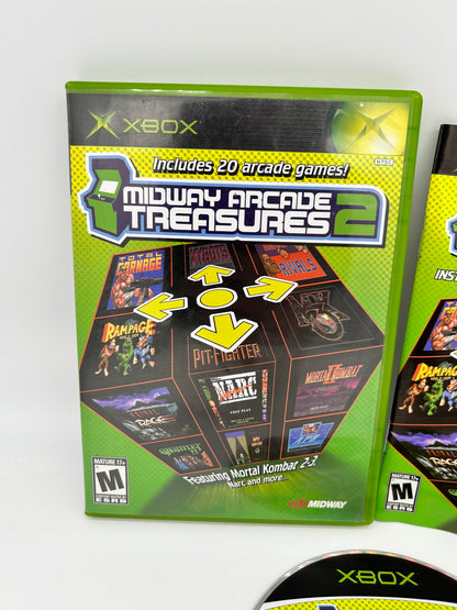 MiCROSOFT XBOX ORiGiNAL | MiDWAY ARCADE TREASURES 2