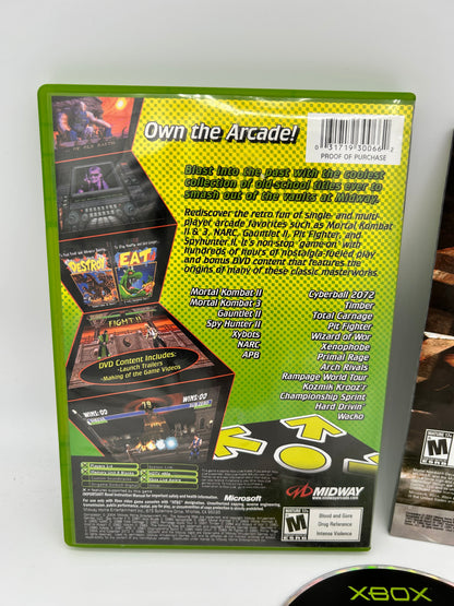 MiCROSOFT XBOX ORiGiNAL | MiDWAY ARCADE TREASURES 2