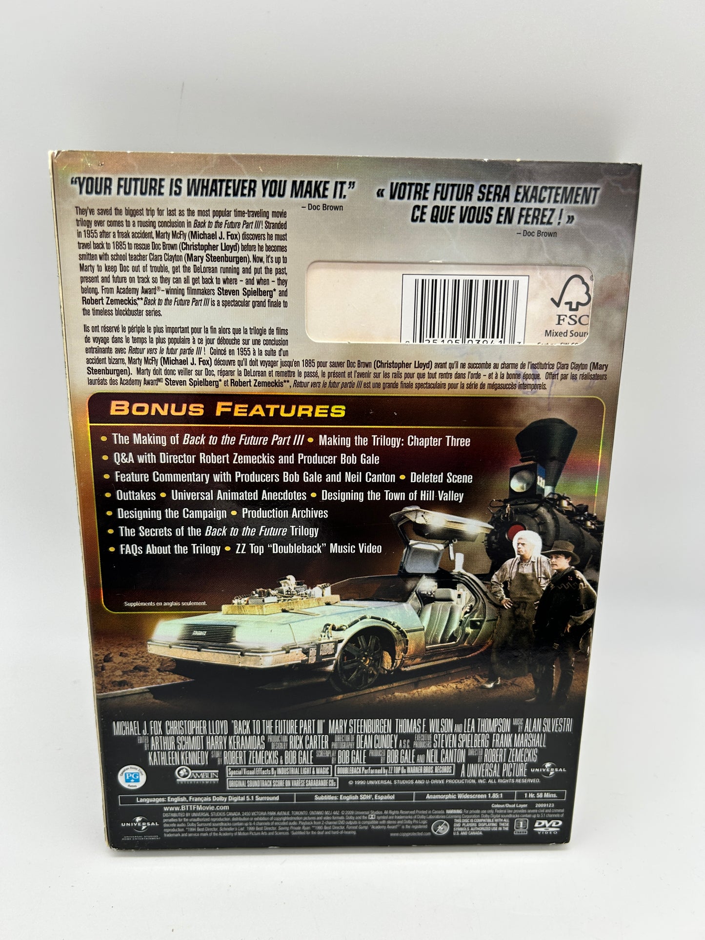 FiLM DVD | RETOUR VERS LE FUTUR III [BACK TO THE FUTURE]