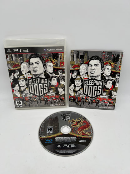 PiXEL-RETRO.COM : SONY PLAYSTATION 3 (PS3) COMPLET CIB BOX MANUAL GAME NTSC SLEEPING DOGS