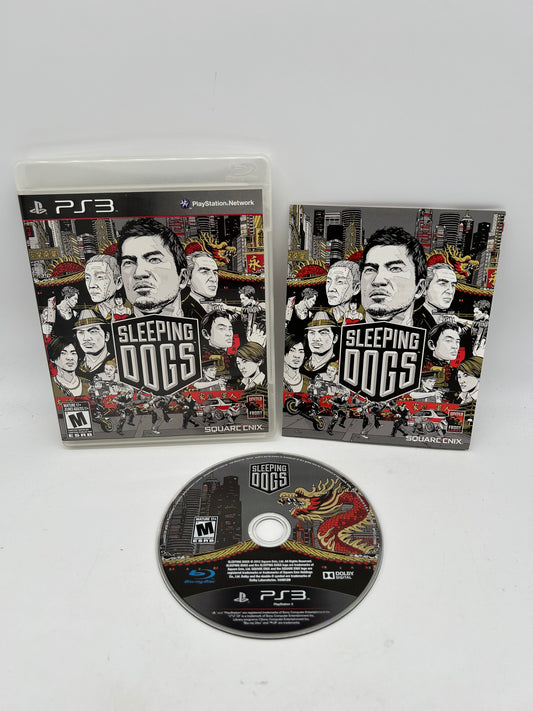 PiXEL-RETRO.COM : SONY PLAYSTATION 3 (PS3) COMPLET CIB BOX MANUAL GAME NTSC SLEEPING DOGS