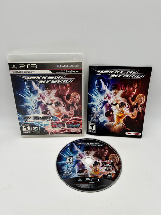 PiXEL-RETRO.COM : SONY PLAYSTATION 3 (PS3) COMPLET CIB BOX MANUAL GAME NTSC TEKKEN HYBRID