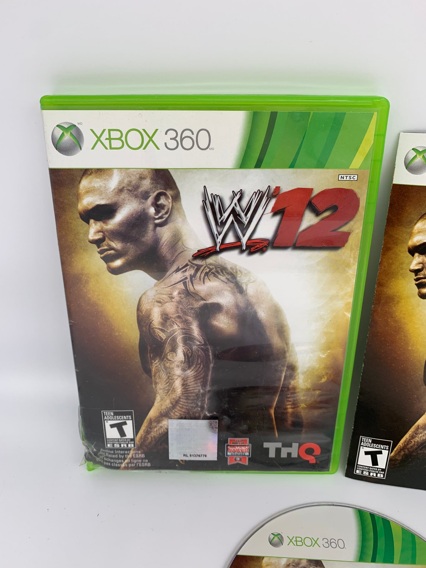 MiCROSOFT XBOX 360 | WWE 12