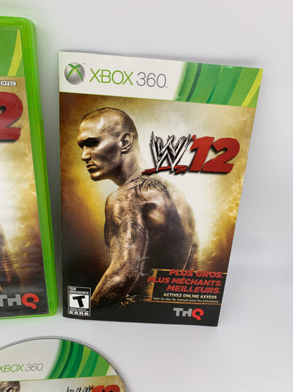 MiCROSOFT XBOX 360 | WWE 12