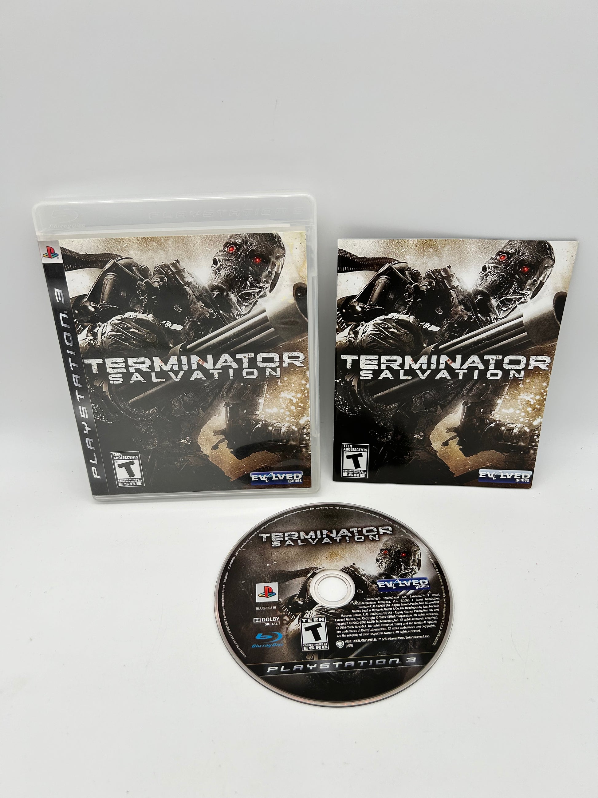 PiXEL-RETRO.COM : SONY PLAYSTATION 3 (PS3) COMPLET CIB BOX MANUAL GAME NTSC TERMINATOR SALVATION