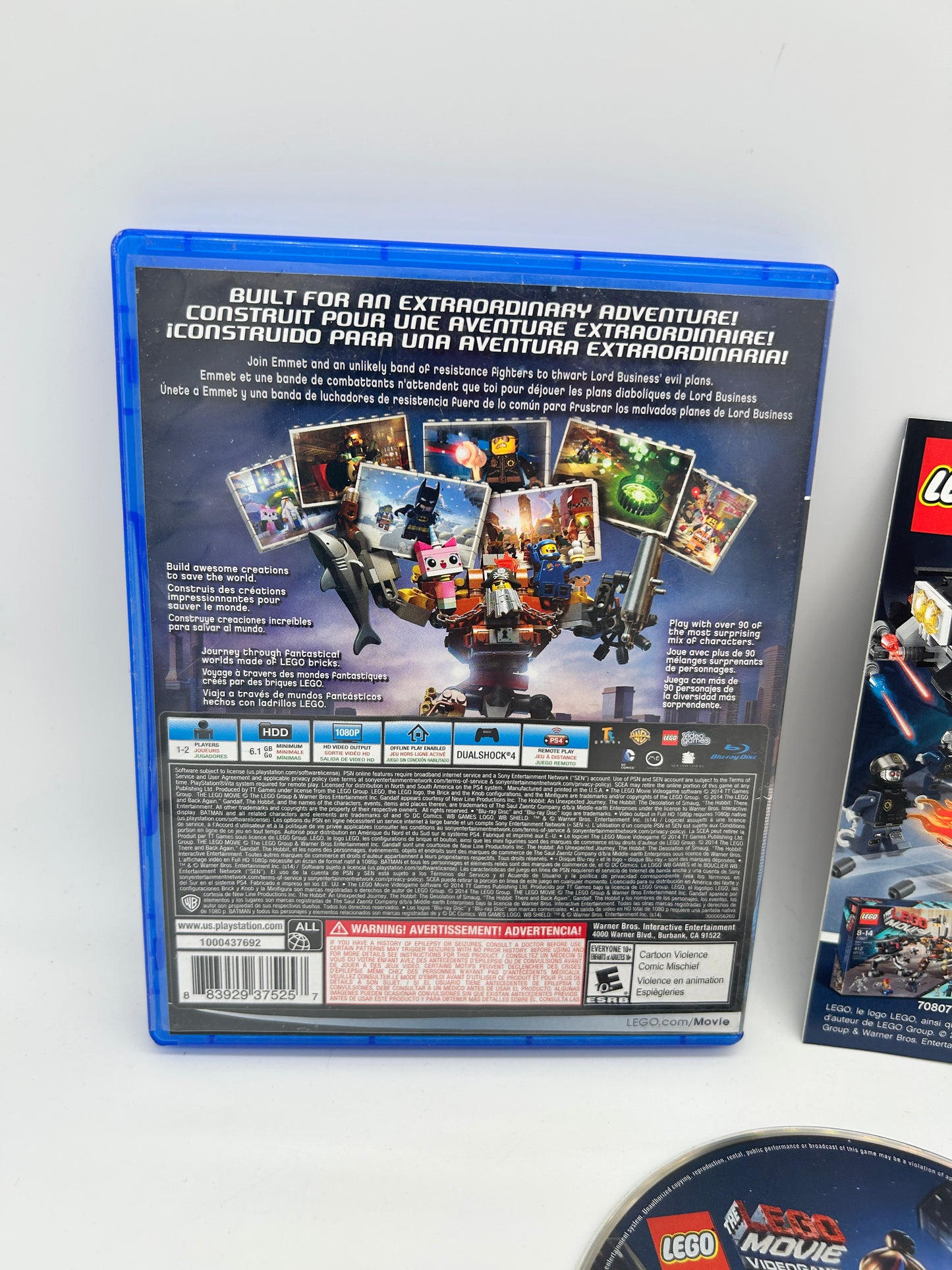 SONY PLAYSTATiON 4 [PS4] | LEGO MOViE VideoOGAME