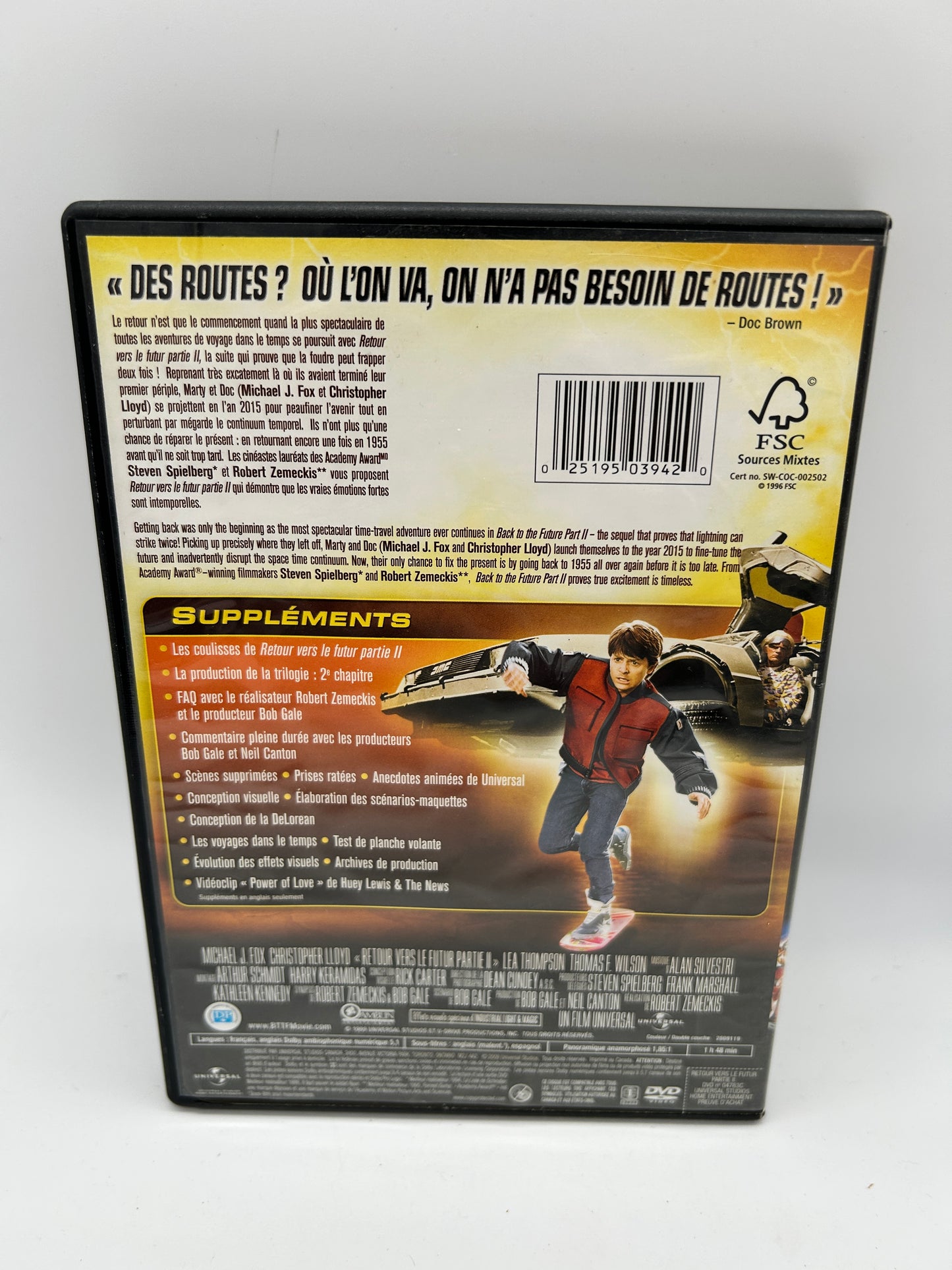 FiLM DVD | RETOUR VERS LE FUTUR II [BACK TO THE FUTURE]