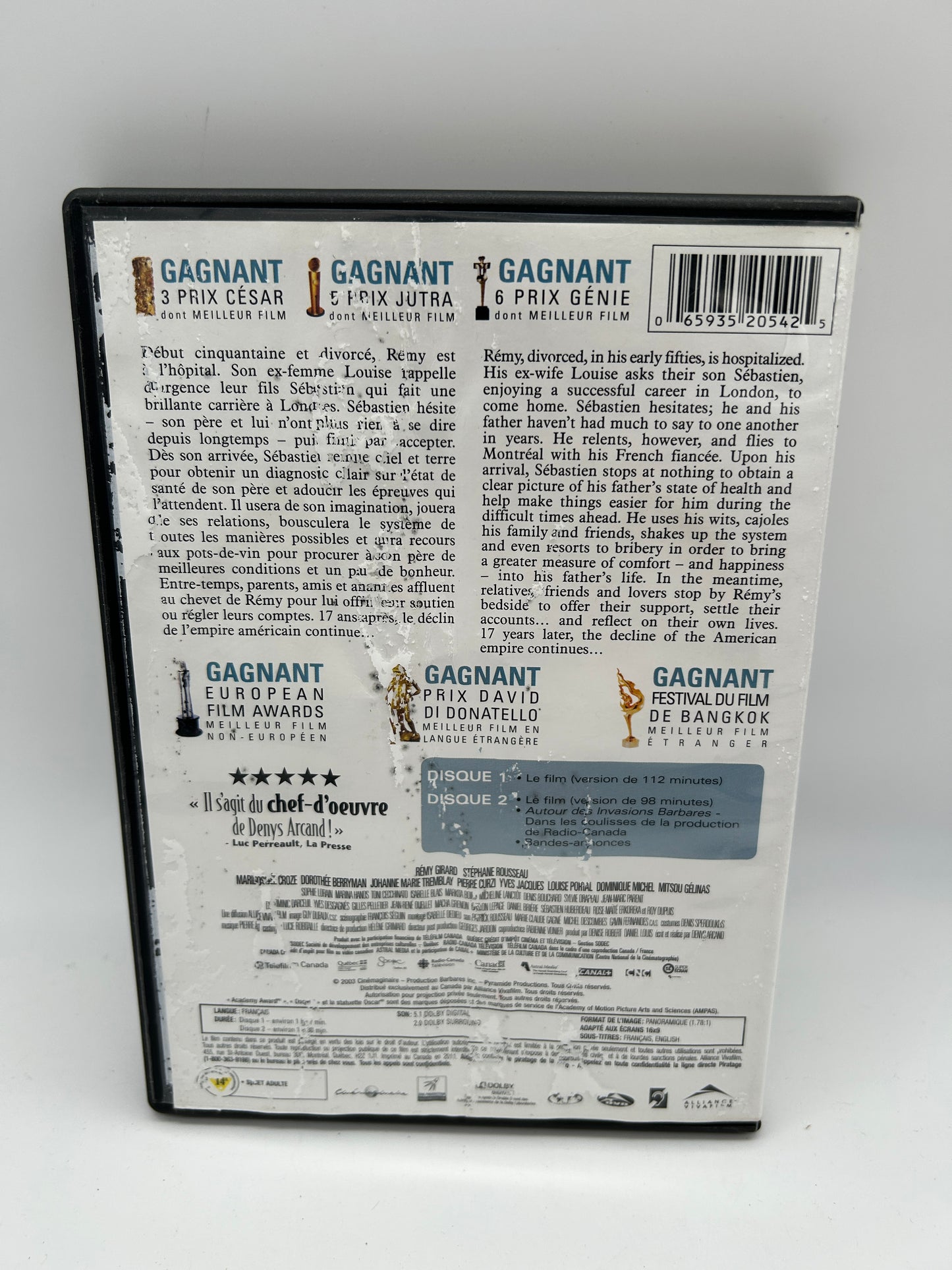 FiLM DVD | LES iNVASiONS BARBARES
