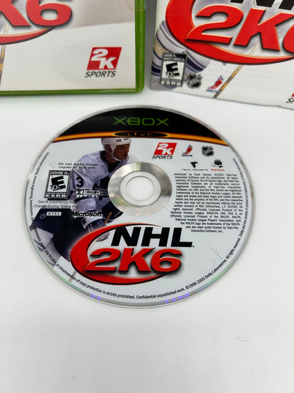 MiCROSOFT XBOX ORiGiNAL | NHL 2K6 | MATS SUNDiN MAPLE LEAFS COVER