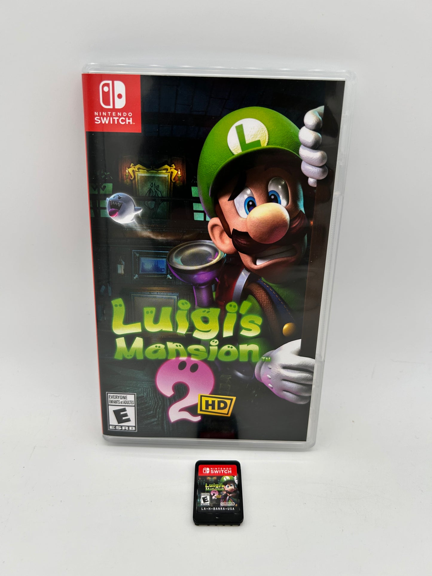 PiXEL-RETRO.COM : NINTENDO SWITCH NEW SEALED IN BOX COMPLETE MANUAL GAME NTSC LUIGI'S MANSION 2 HD