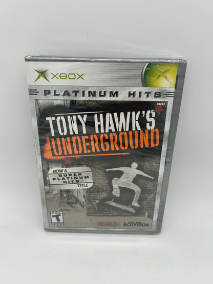MiCROSOFT XBOX ORiGiNAL | TONY HAWKS UNDERGROUND | PLATiNUM HiTS