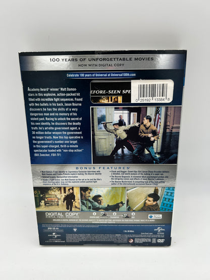 FiLM DVD | THE BOURNE iDENTiTY | UNiVERSAL 100TH ANNiVERSARY