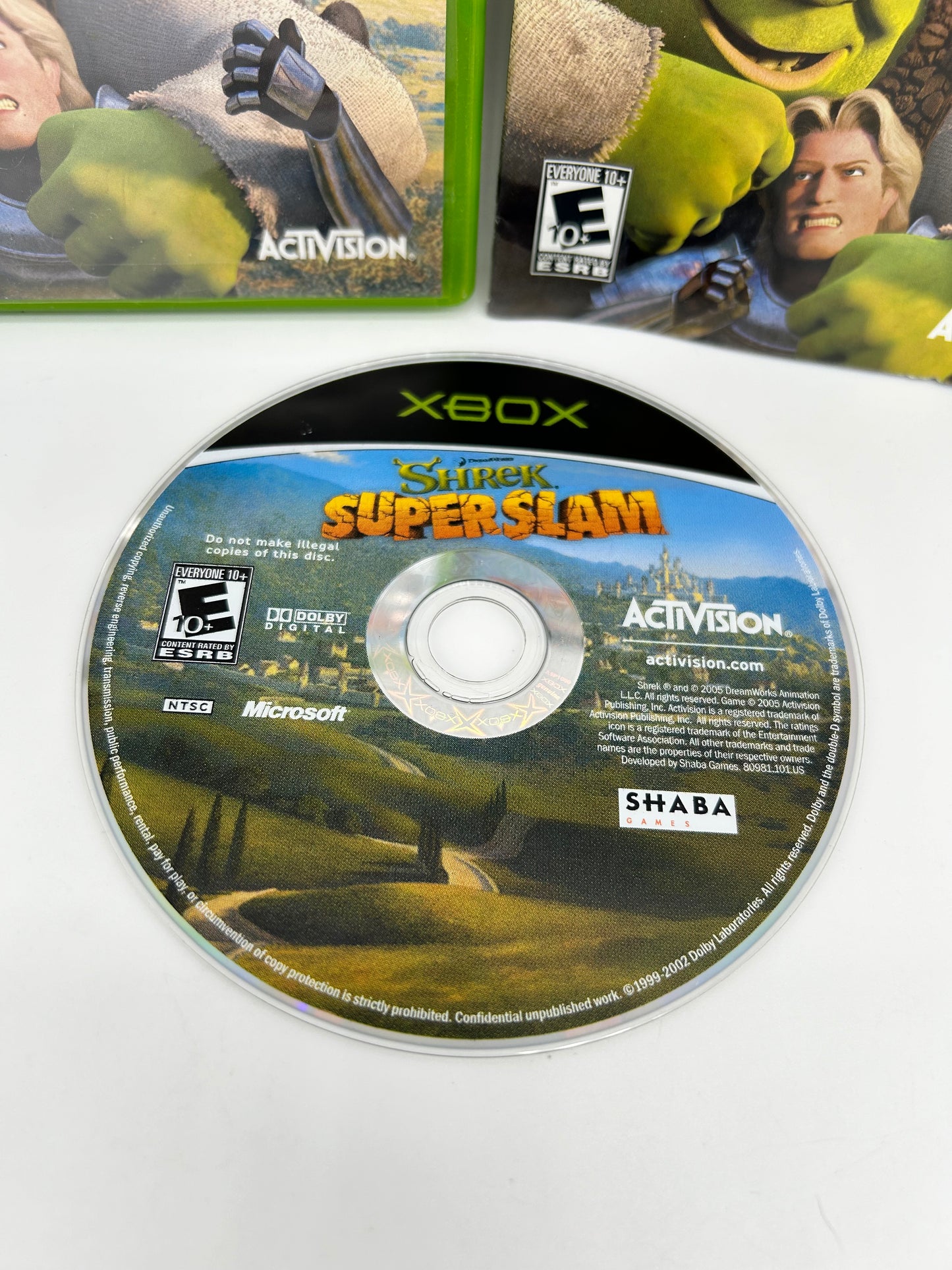 MiCROSOFT XBOX ORiGiNAL | SHREK SUPERSLAM