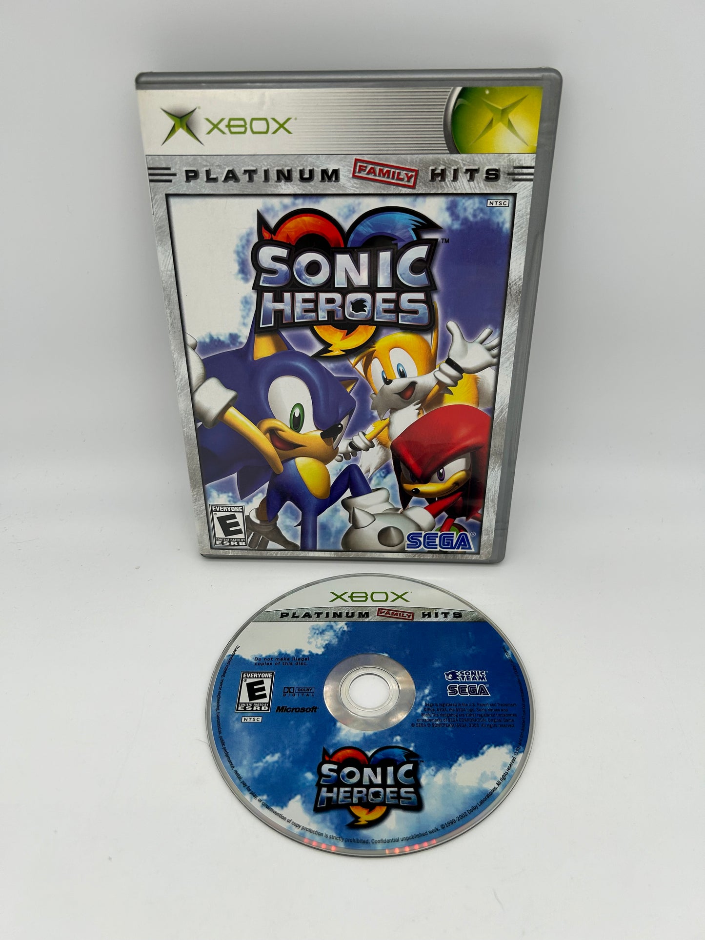 PiXEL-RETRO.COM : MICROSOFT XBOX COMPLET CIB BOX MANUAL GAME NTSC SONIC HEROES