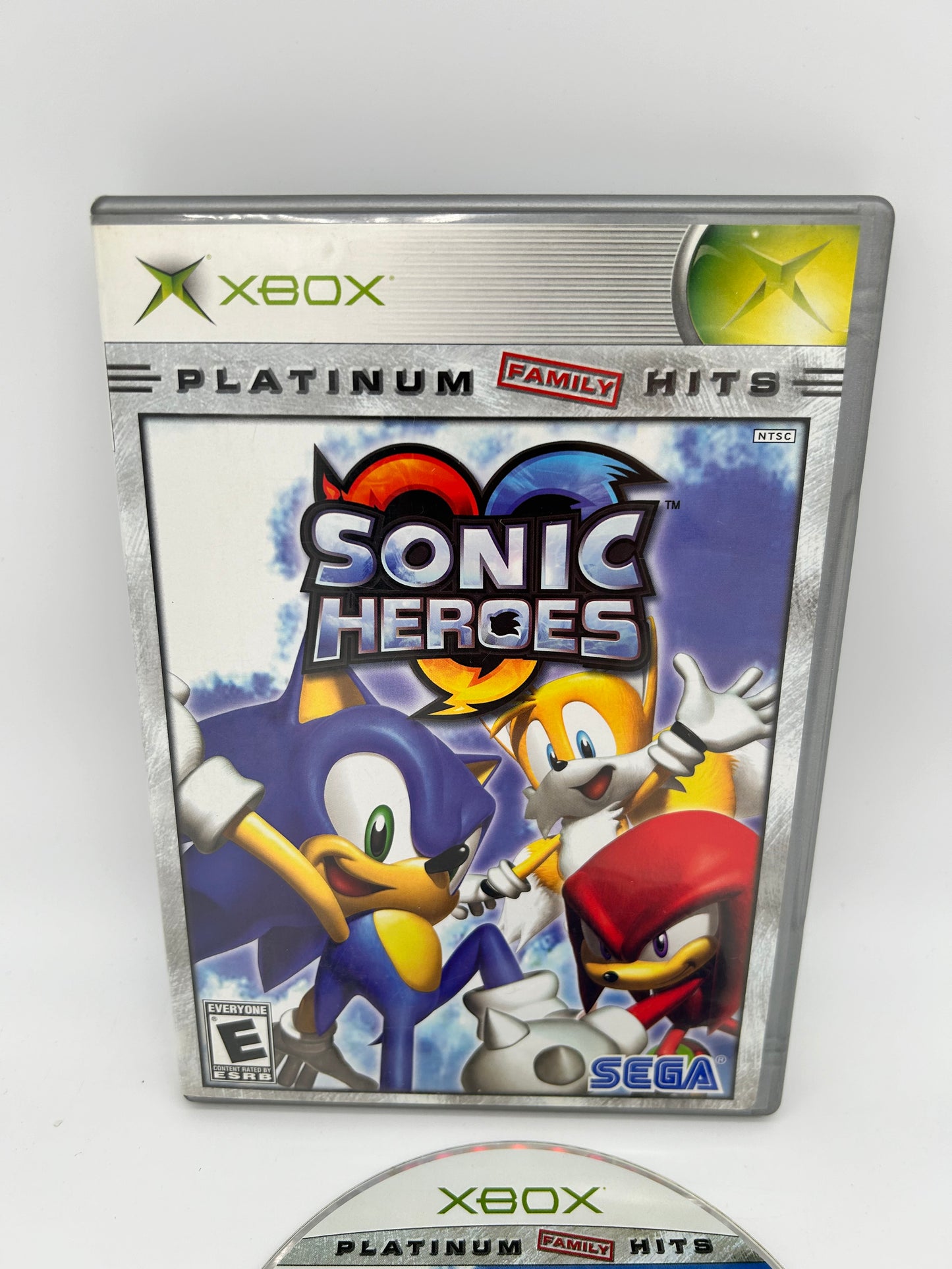 MiCROSOFT XBOX ORiGiNAL | SONiC HEROES | PLATiNUM HiTS