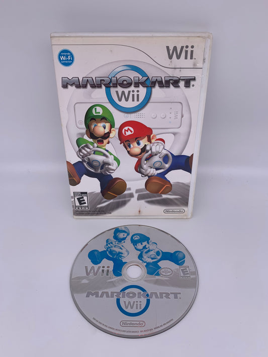 PiXEL-RETRO.COM : NINTENDO WII COMPLET CIB BOX MANUAL GAME NTSC MARIO KART WII