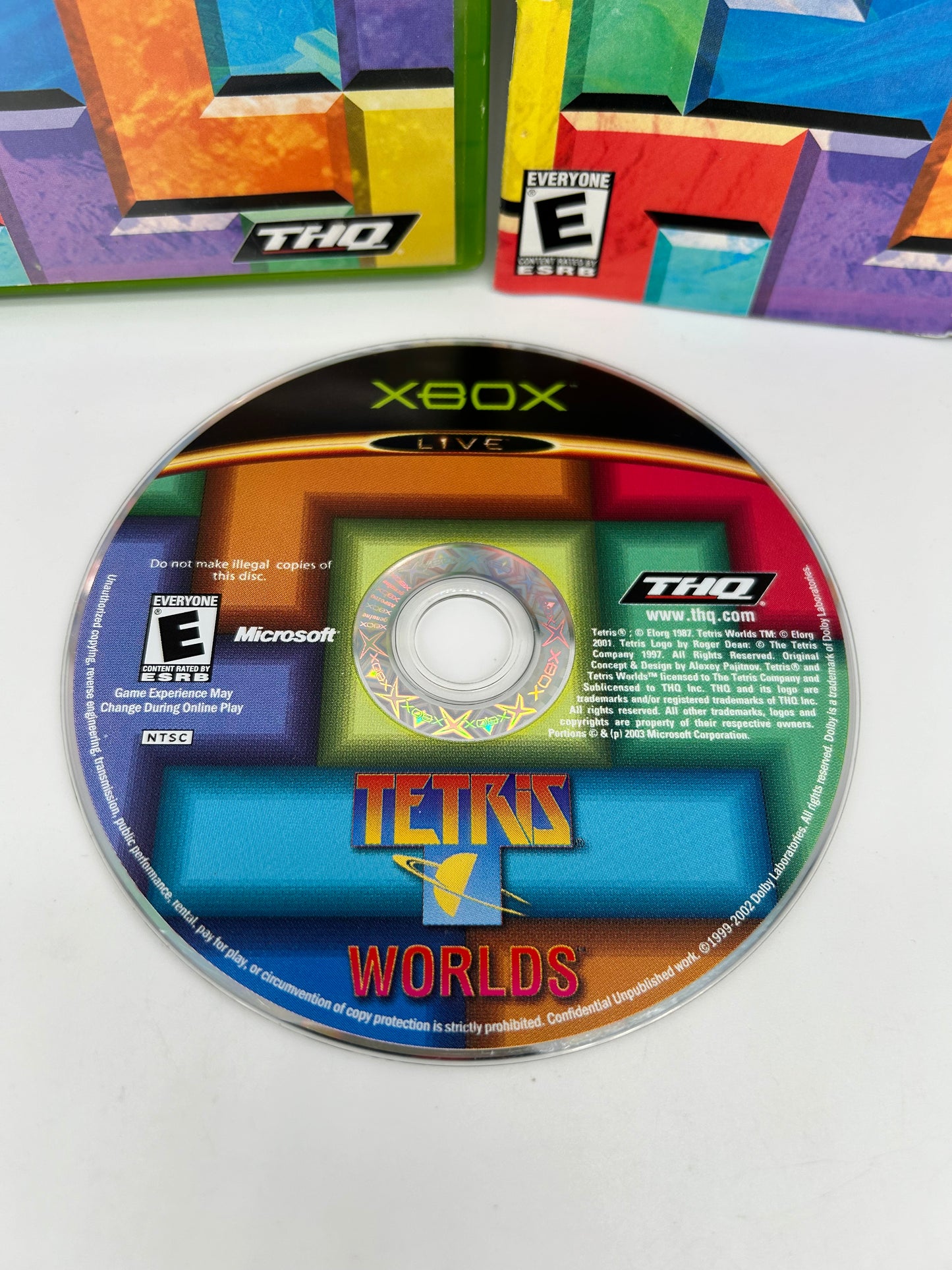 MiCROSOFT XBOX ORiGiNAL | TETRiS WORLDS