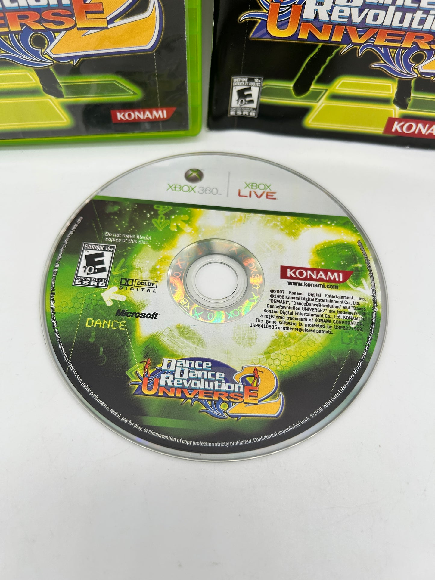 MiCROSOFT XBOX 360 | DANCE DANCE REVOLUTiON UNiVERSE 2