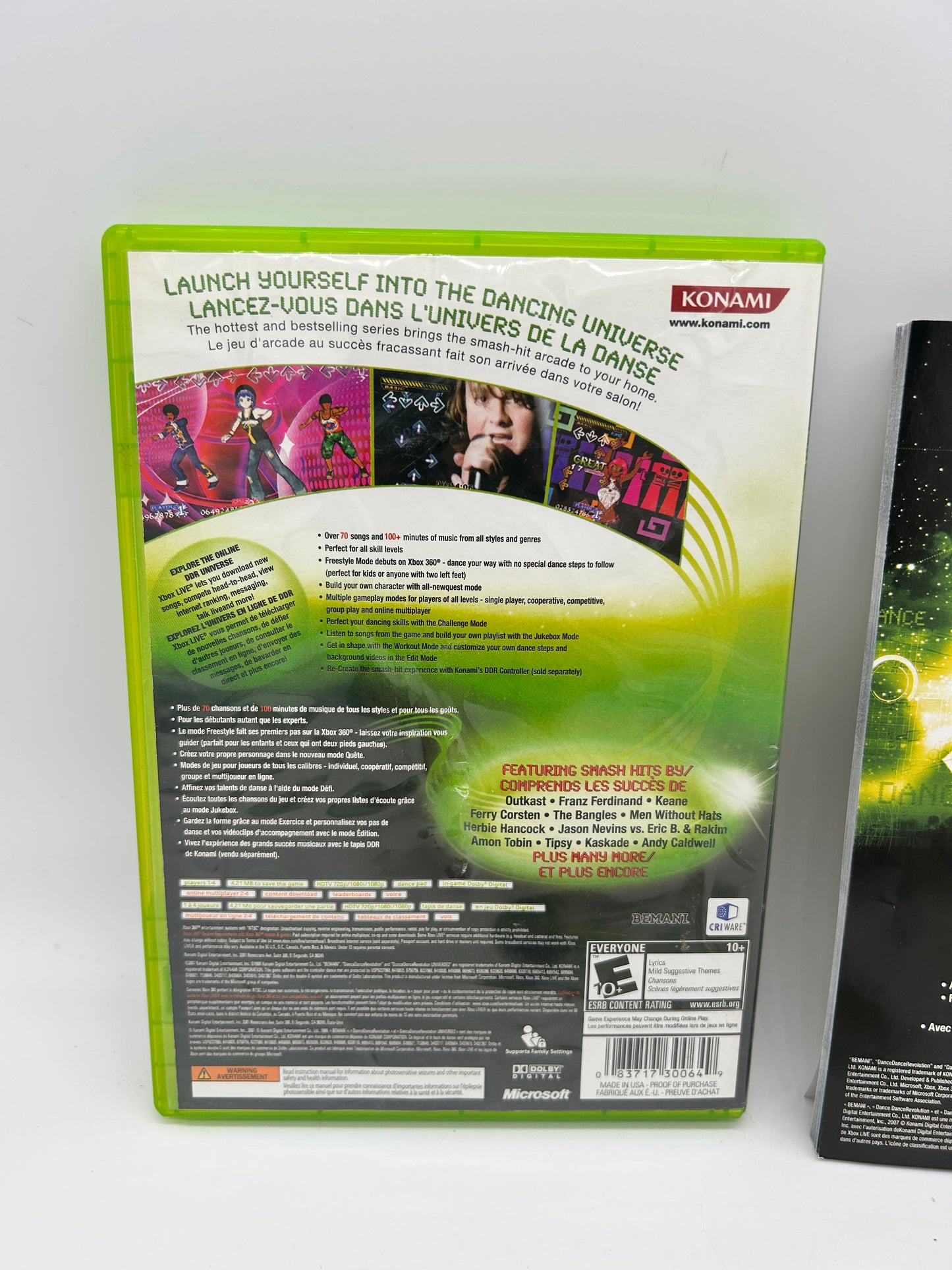 MiCROSOFT XBOX 360 | DANCE DANCE REVOLUTiON UNiVERSE 2