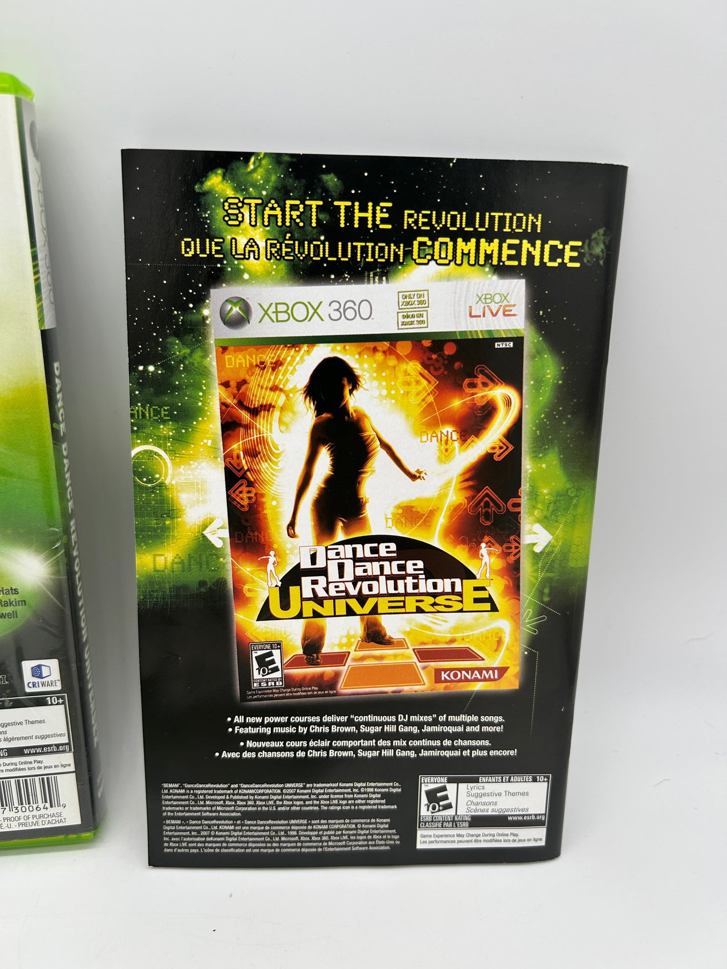 MiCROSOFT XBOX 360 | DANCE DANCE REVOLUTiON UNiVERSE 2