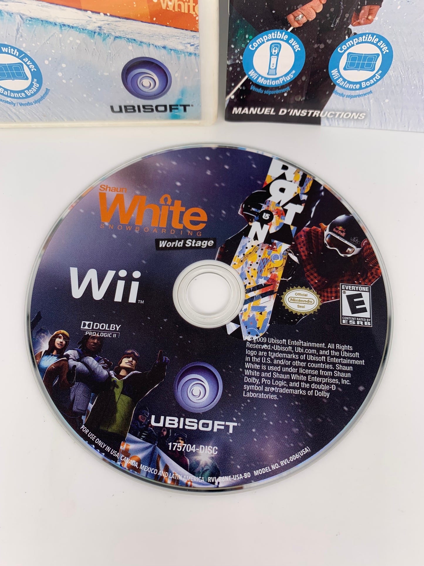 NiNTENDO Wii | SHAUN WHiTE SNOWBOARDiNG WORLD STAGE