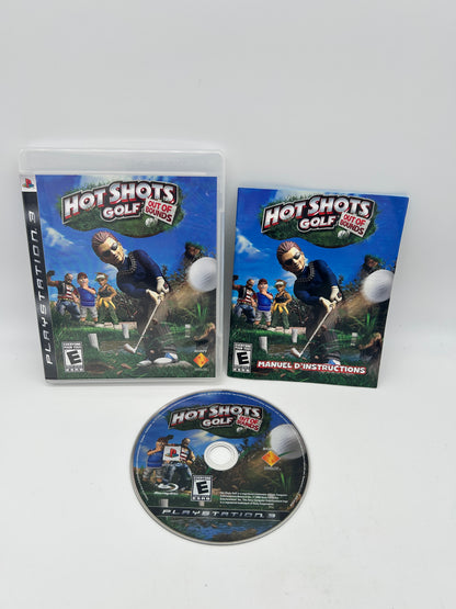PiXEL-RETRO.COM : SONY PLAYSTATION 3 (PS3) COMPLET CIB BOX MANUAL GAME NTSC HOT SHOTS GOLF OUT OF BOUNDS