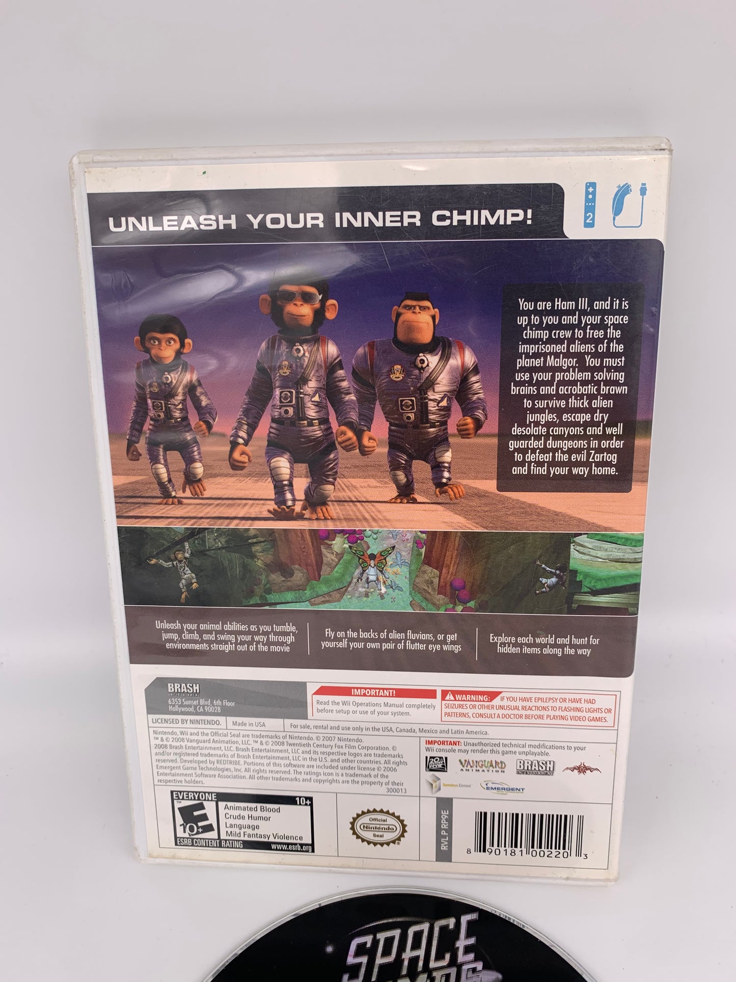 NiNTENDO Wii | SPACE CHiMPS