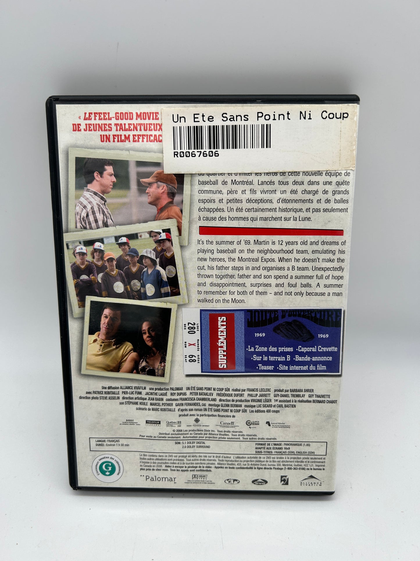 FiLM DVD | UN ETE SANS POiNT Ni COUP SUR