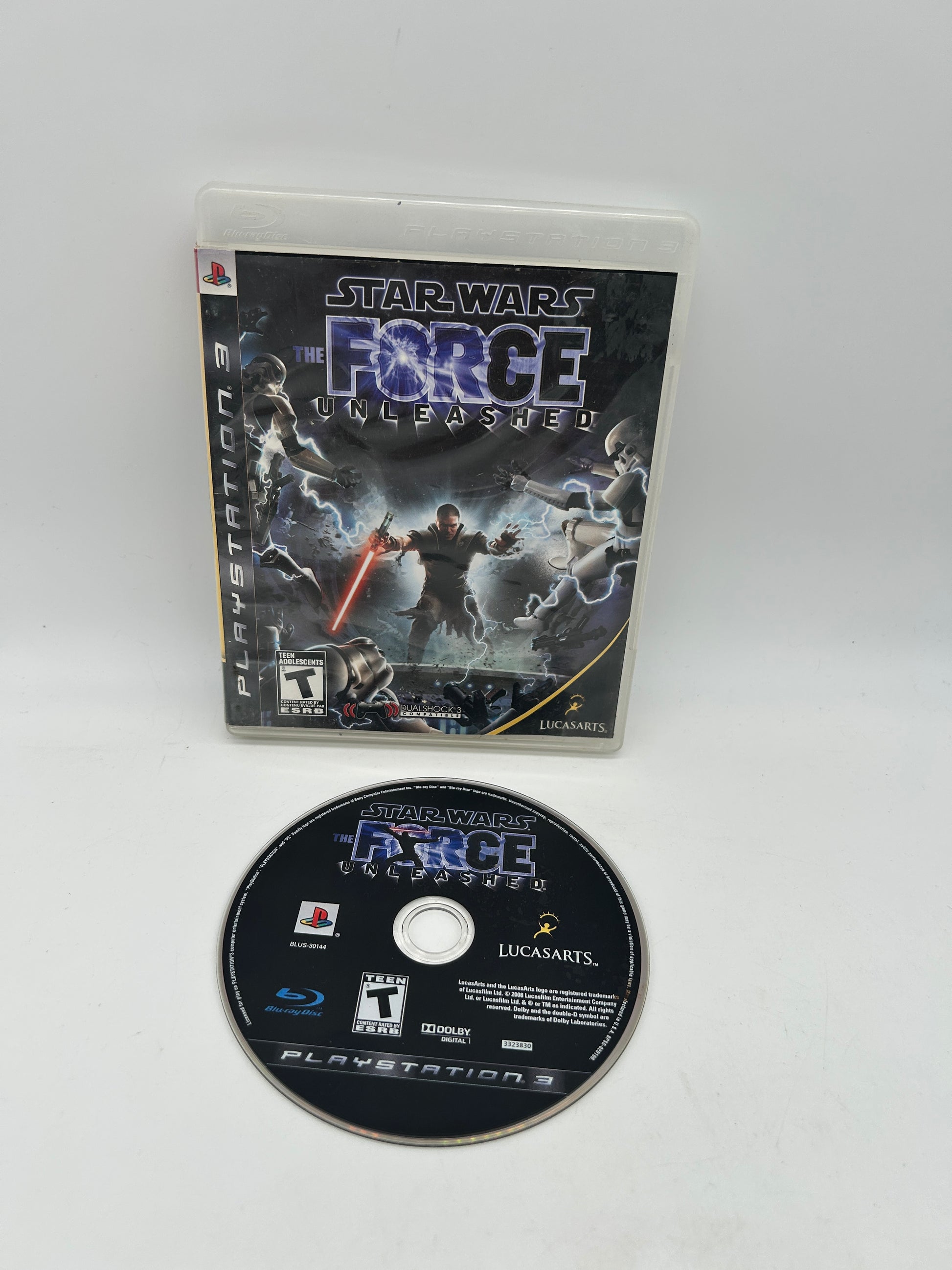 PiXEL-RETRO.COM : SONY PLAYSTATION 3 (PS3) COMPLET CIB BOX MANUAL GAME NTSC STAR WARS THE FORCE UNLEASHED
