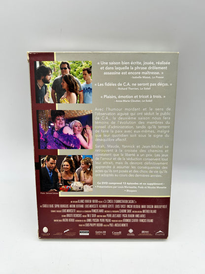 SERiE DVD | CONSEiL D'ADMiNiSTRATiON C.A. SAiSON 2