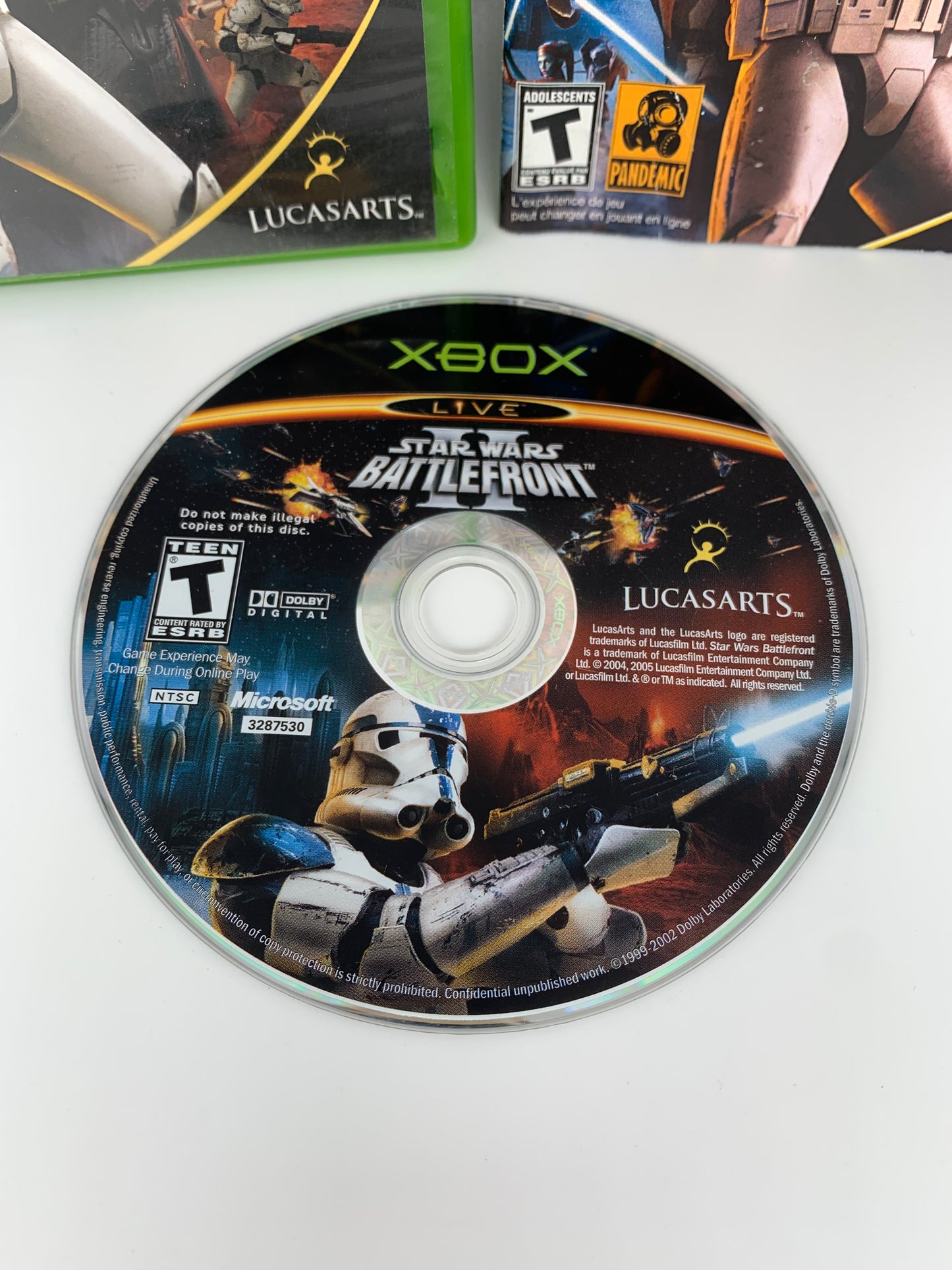 MiCROSOFT XBOX ORiGiNAL | STAR WARS BATTLEFRONT II