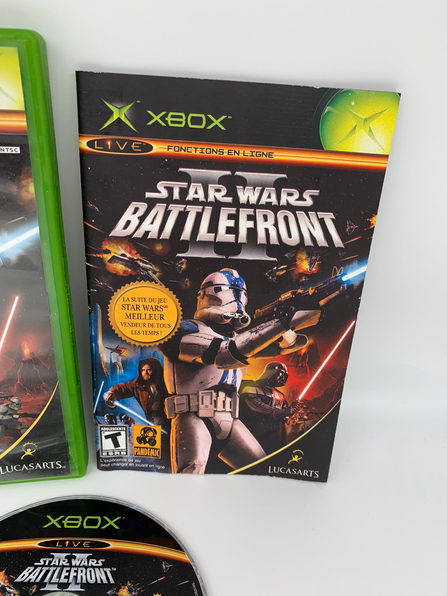 MiCROSOFT XBOX ORiGiNAL | STAR WARS BATTLEFRONT II