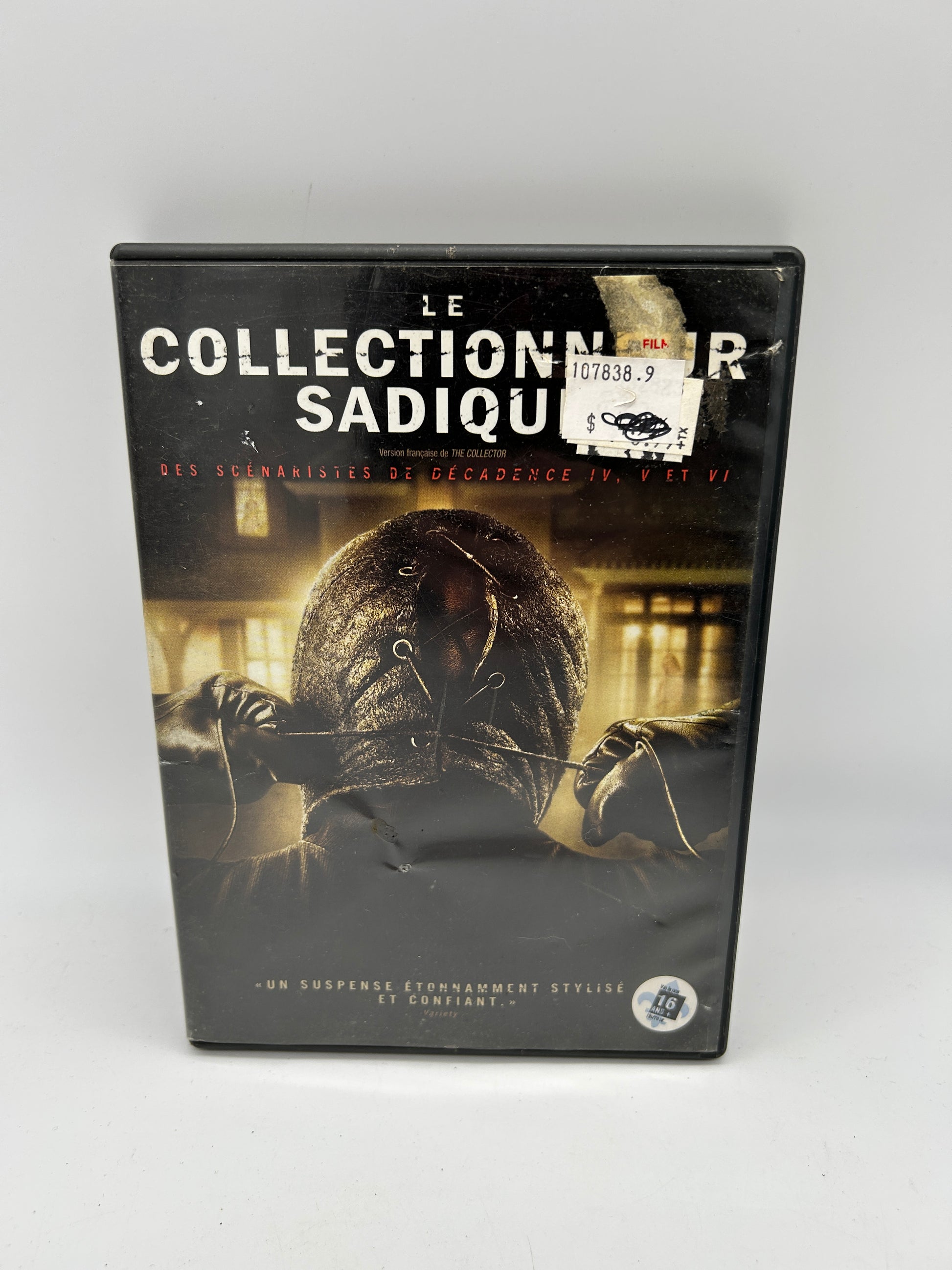 FiLM DVD | LE COLLECTiONNEUR SADiQUE [THE COLLECTOR]
