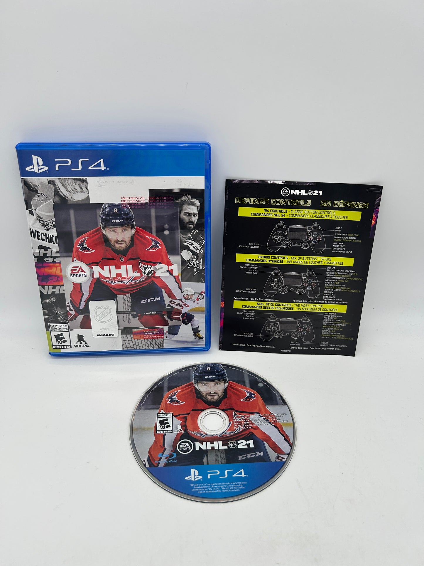 PiXEL-RETRO.COM : SONY PLAYSTATION 4 (PS4) COMPLETE CIB BOX MANUAL GAME NTSC NHL 21