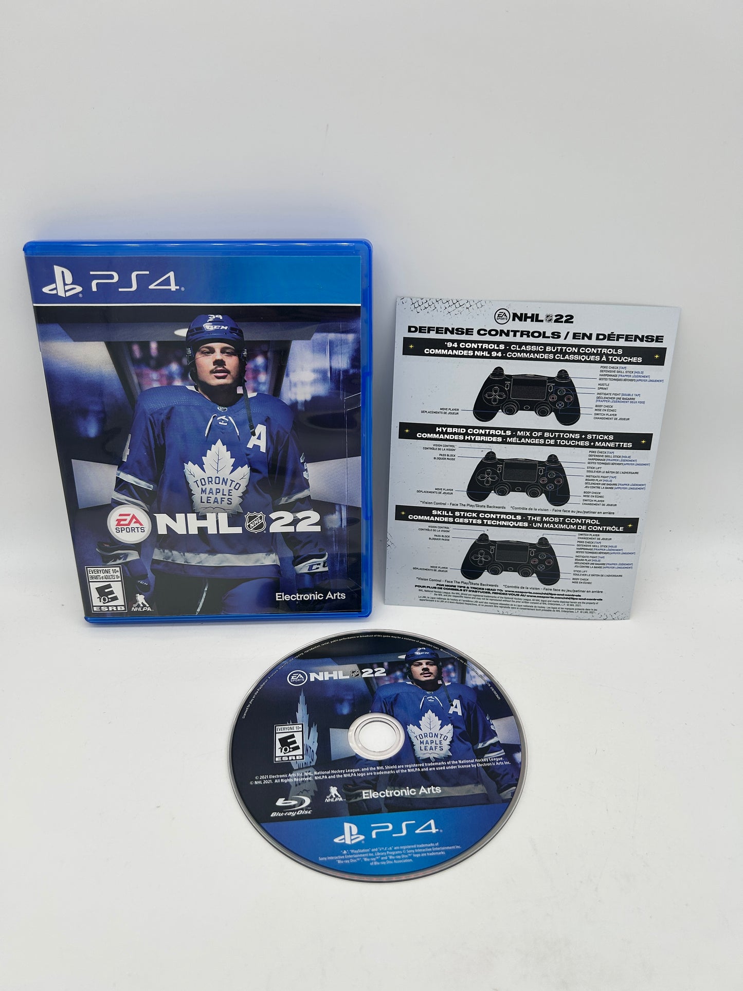 PiXEL-RETRO.COM : SONY PLAYSTATION 4 (PS4) COMPLETE CIB BOX MANUAL GAME NTSC NHL 22