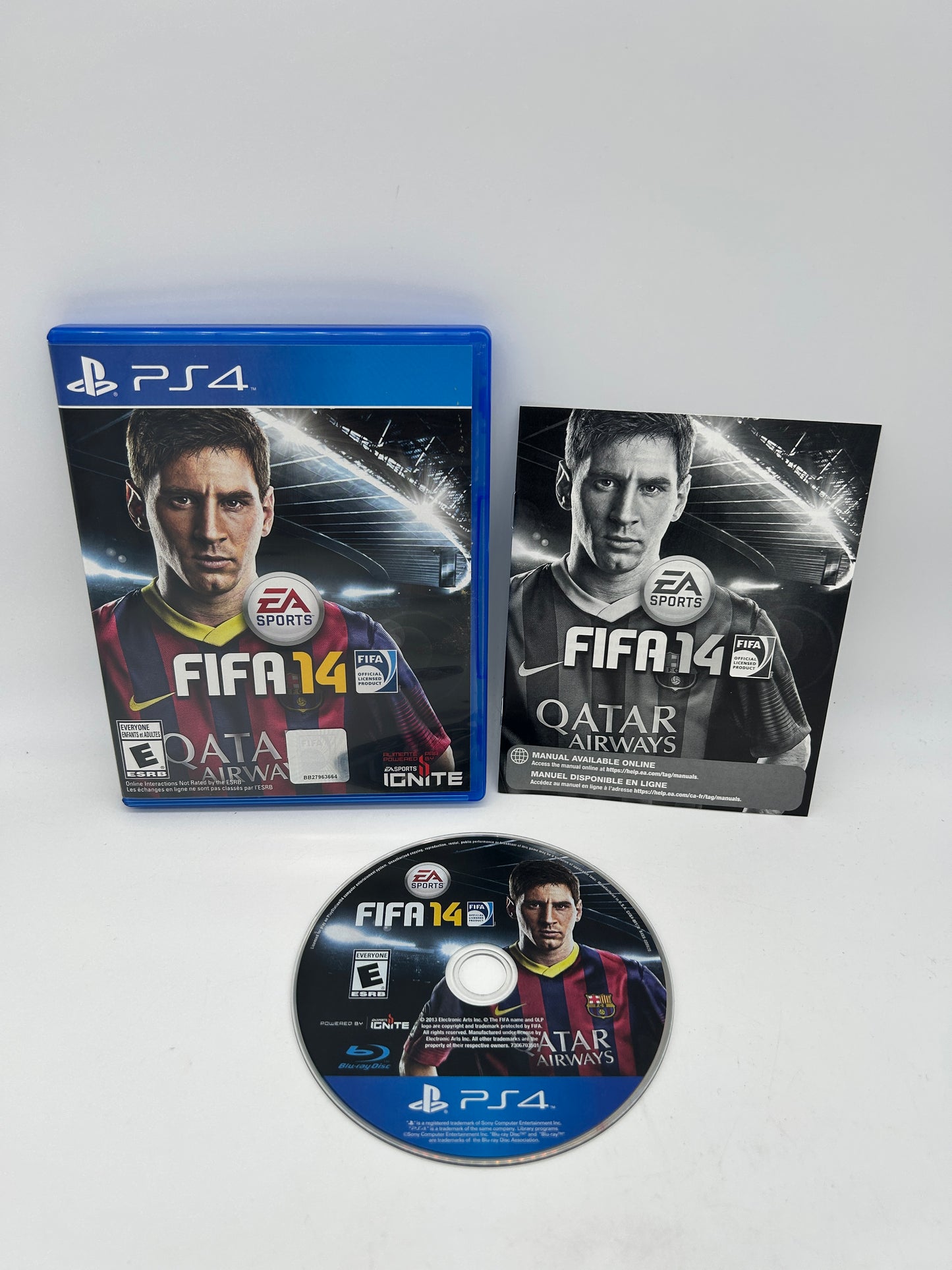 PiXEL-RETRO.COM : SONY PLAYSTATION 4 (PS4) COMPLETE CIB BOX MANUAL GAME NTSC FIFA 14