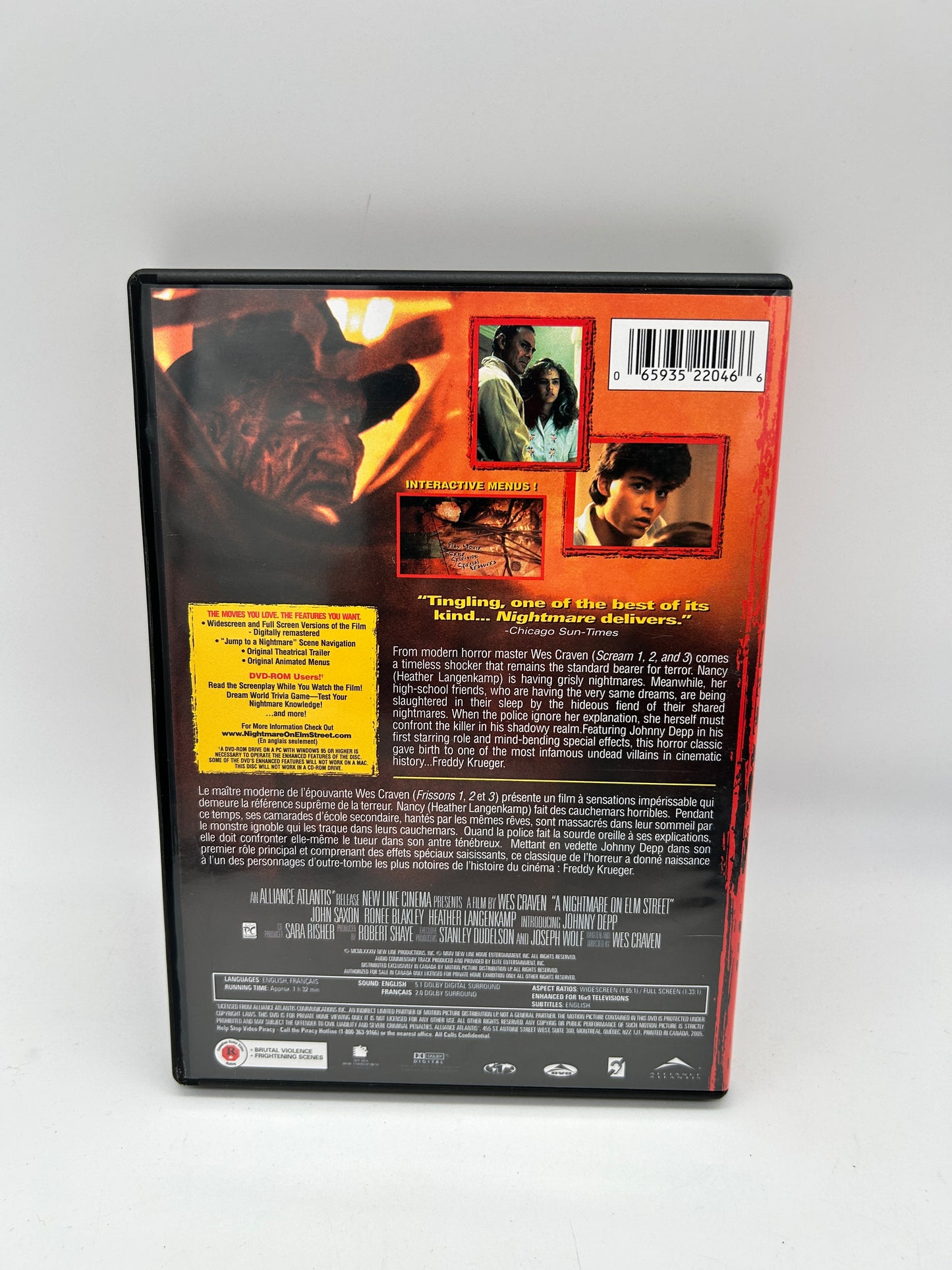FiLM DVD | FREDDY LES GRiFFES DE LA NUiT [A NiGHTMARE ON ELM STREET]
