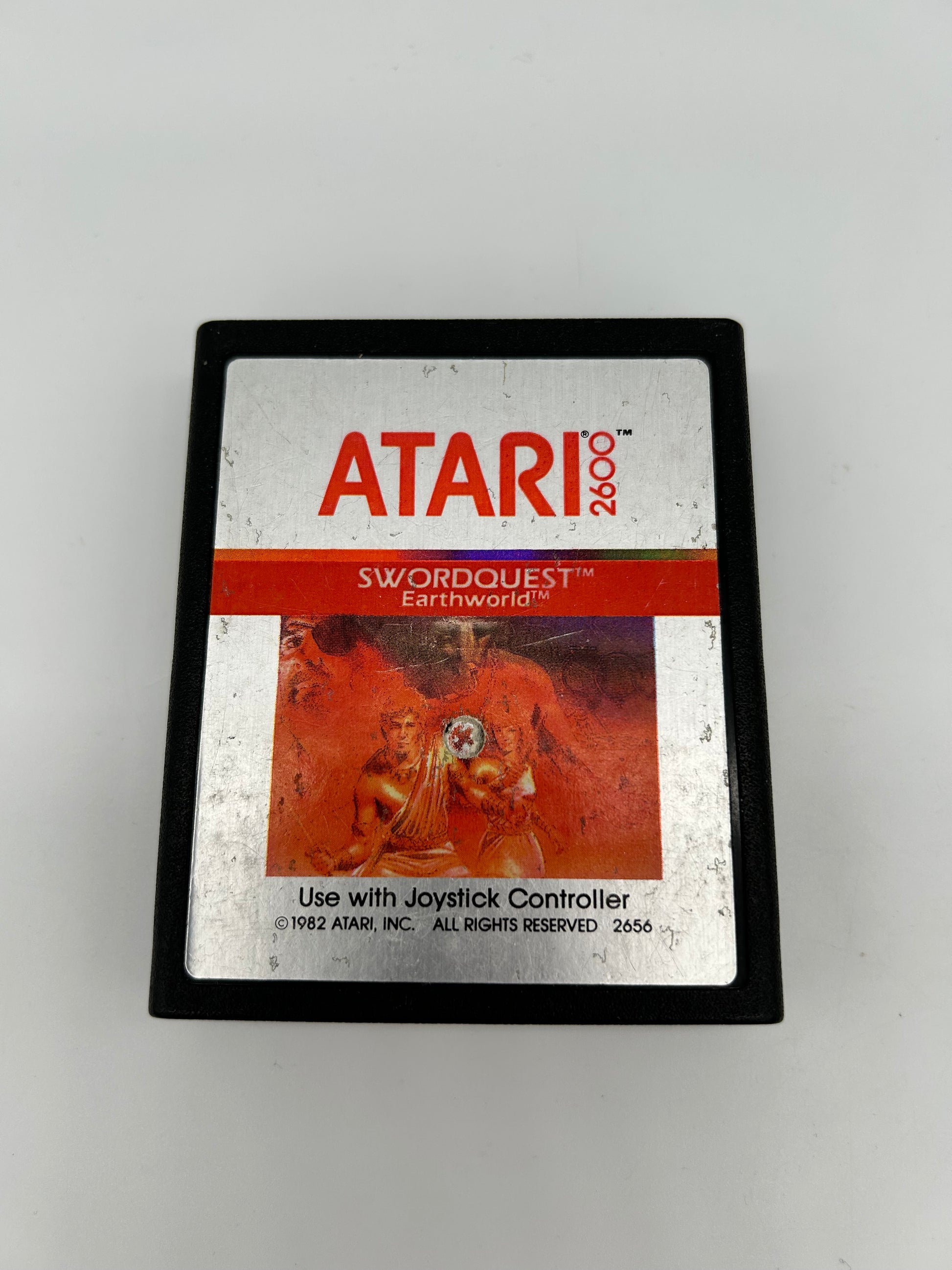 PiXEL-RETRO.COM : ATARI 2600 SWORDQUEST FIREWORLD GAME NTSC SWORDQUEST EARTHWORLD