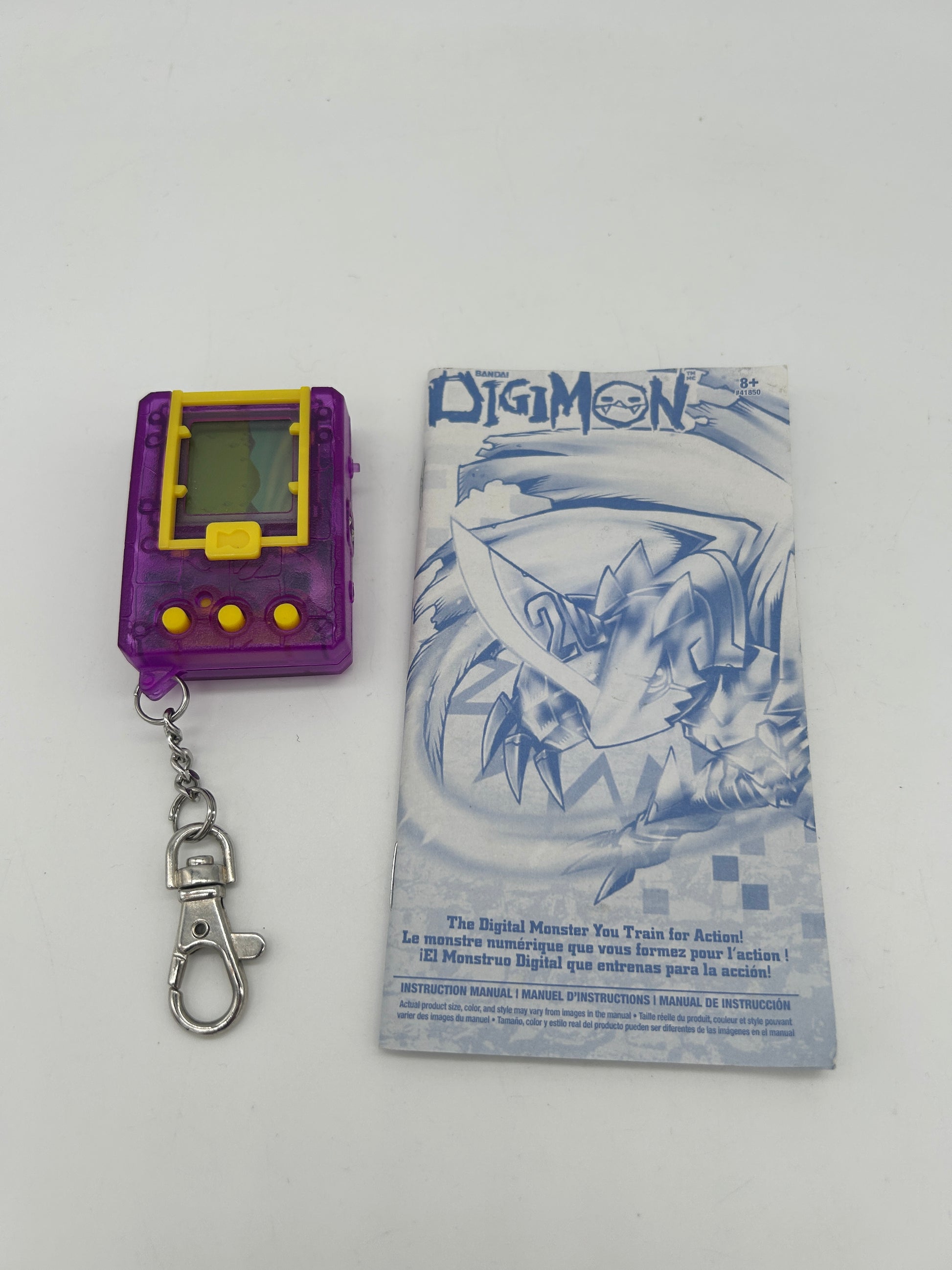 PiXEL-RETRO.COM : COLECO ORIGINAL SYSTEM CONSOLE NTSC TAMAGOCHI DIGIMON BANDAI 2018 PURPLE YELLOW