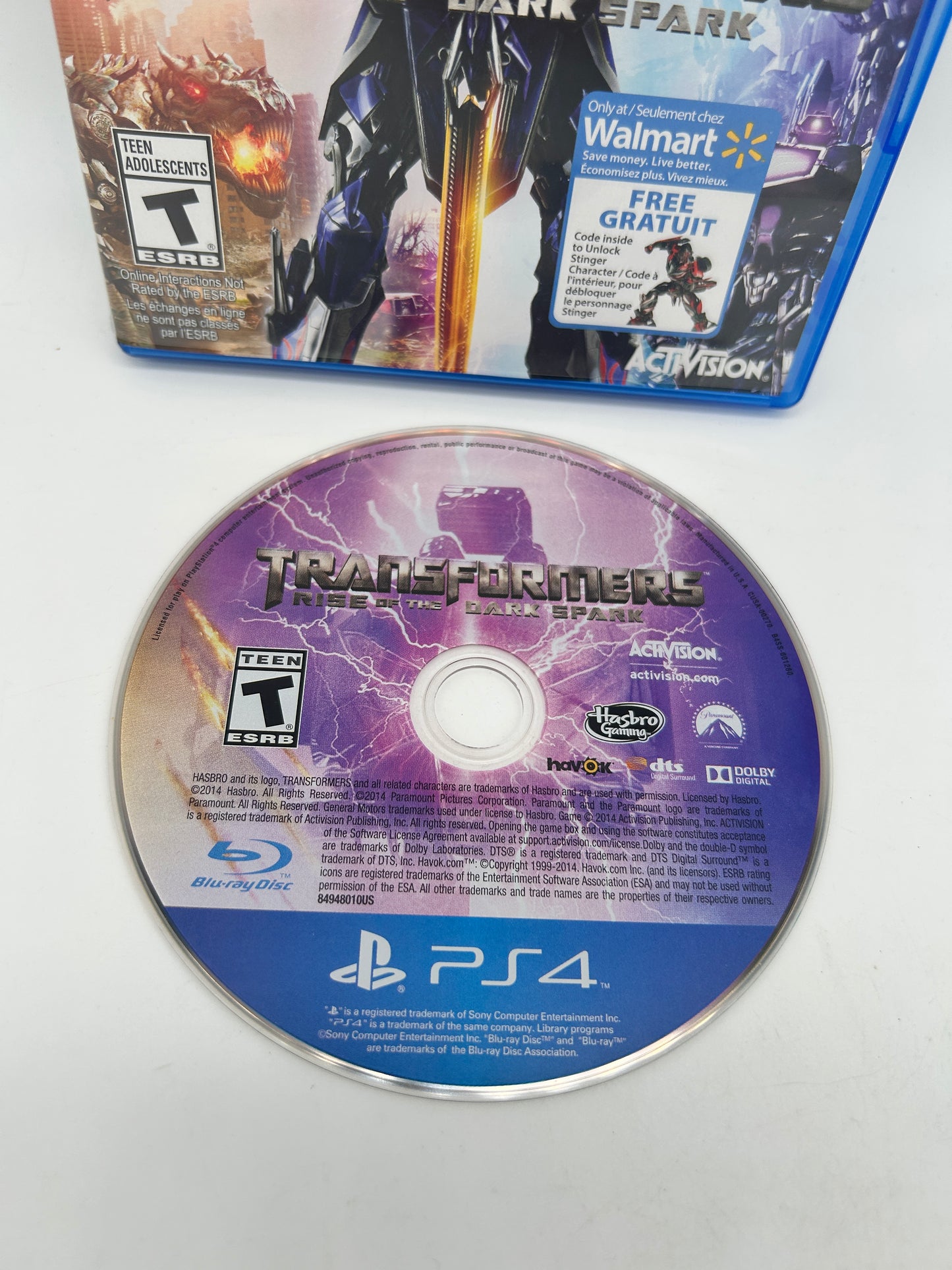 SONY PLAYSTATiON 4 [PS4] | TRANSFORMERS RiSE OF THE DARK SPARK