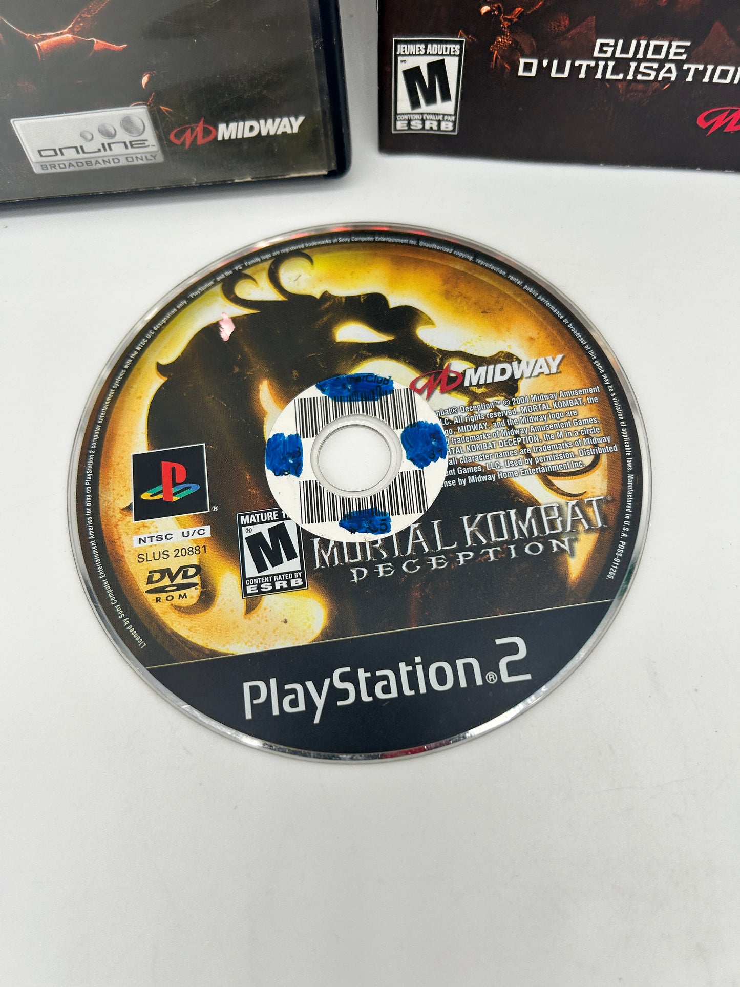 SONY PLAYSTATiON 2 [PS2] | MORTAL KOMBAT DISAPPOINTMENT