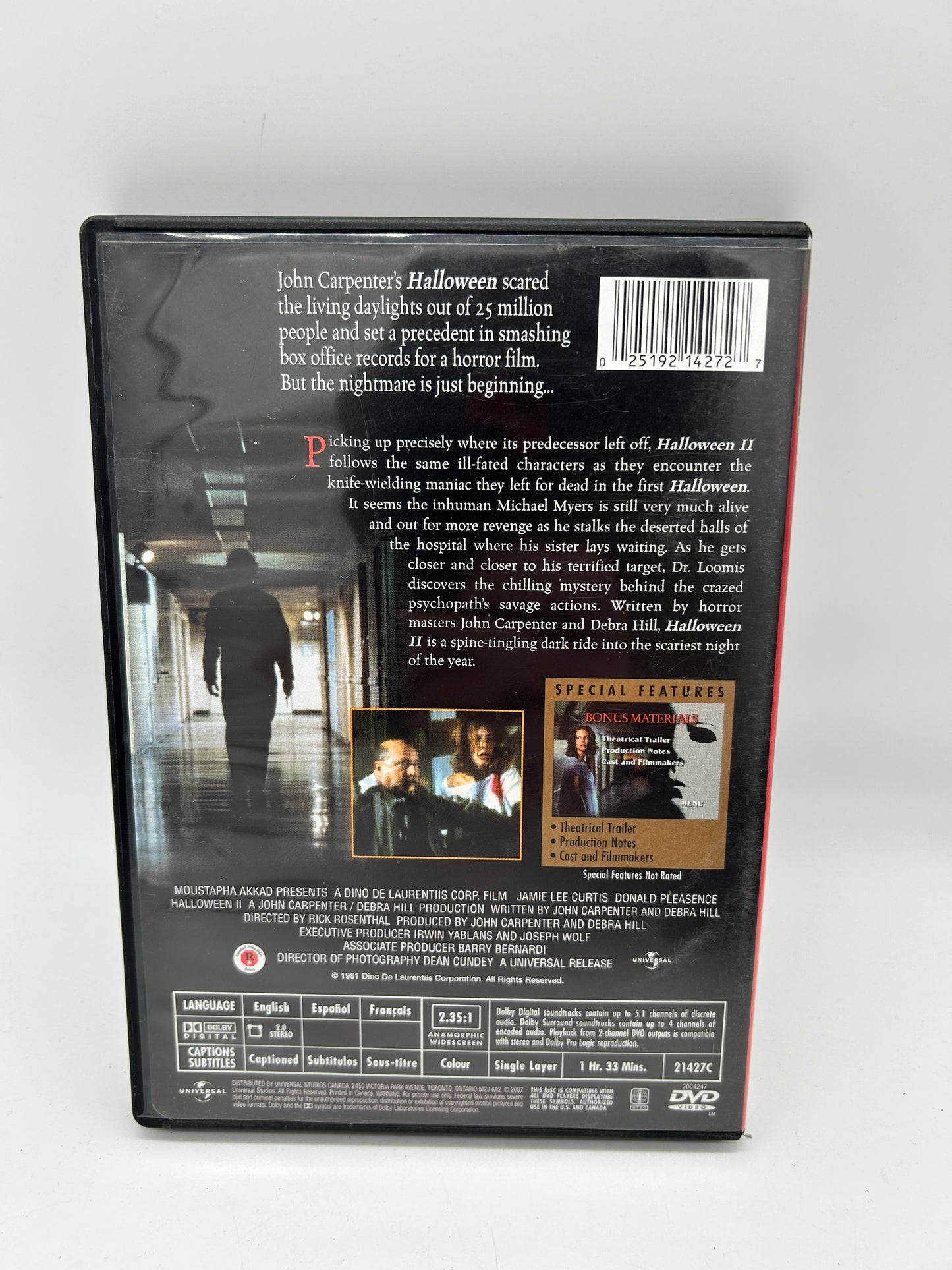 FiLM DVD | HALLOWEEN II